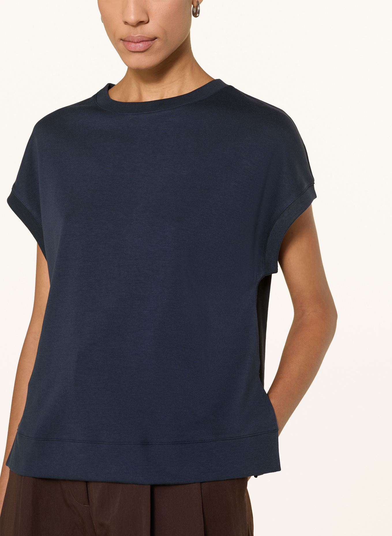 ZAÍDA Sweatshirt: DUNKELBLAU