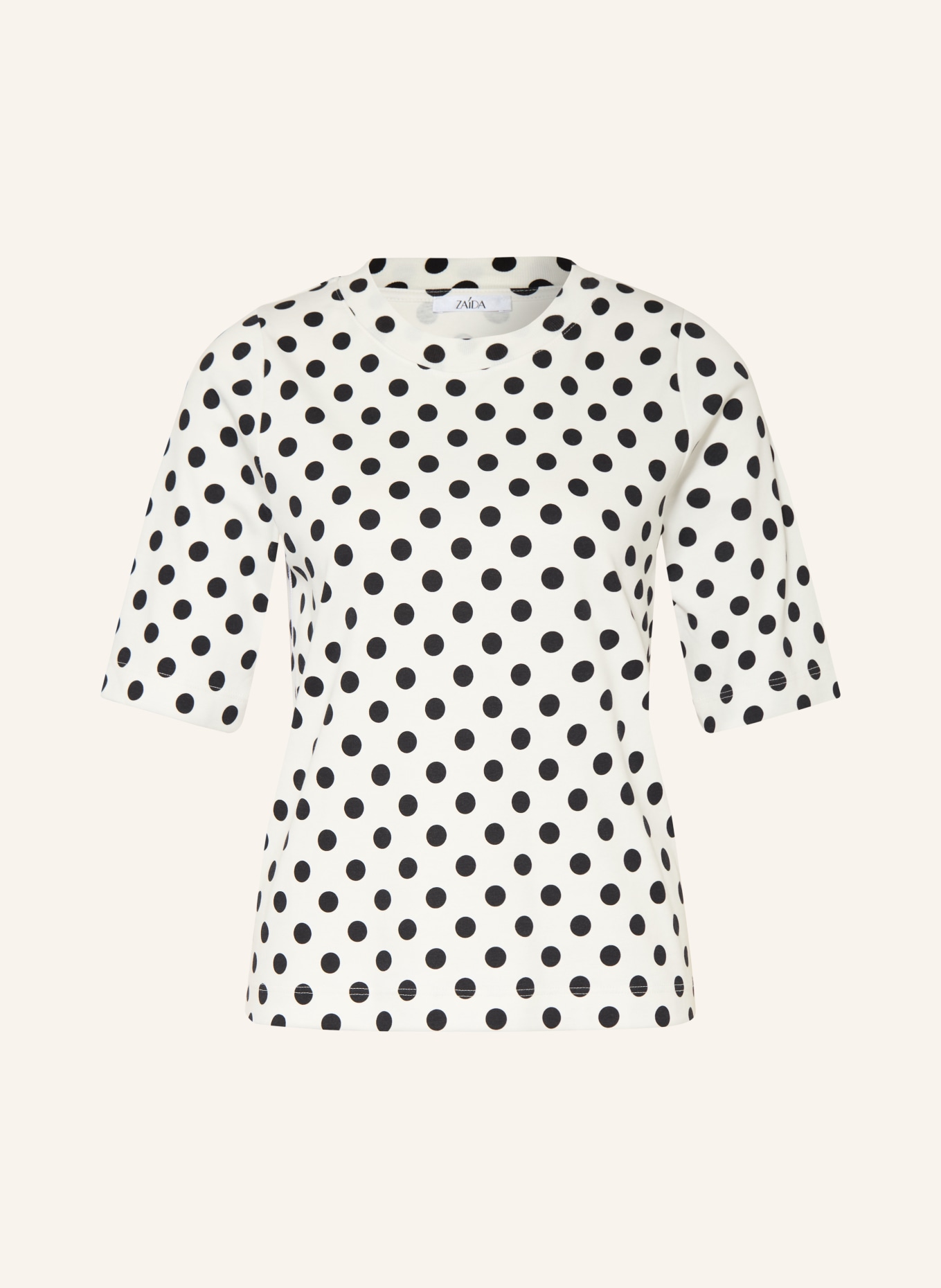 ZAÍDA koszulka: BIAŁY / CZARNY