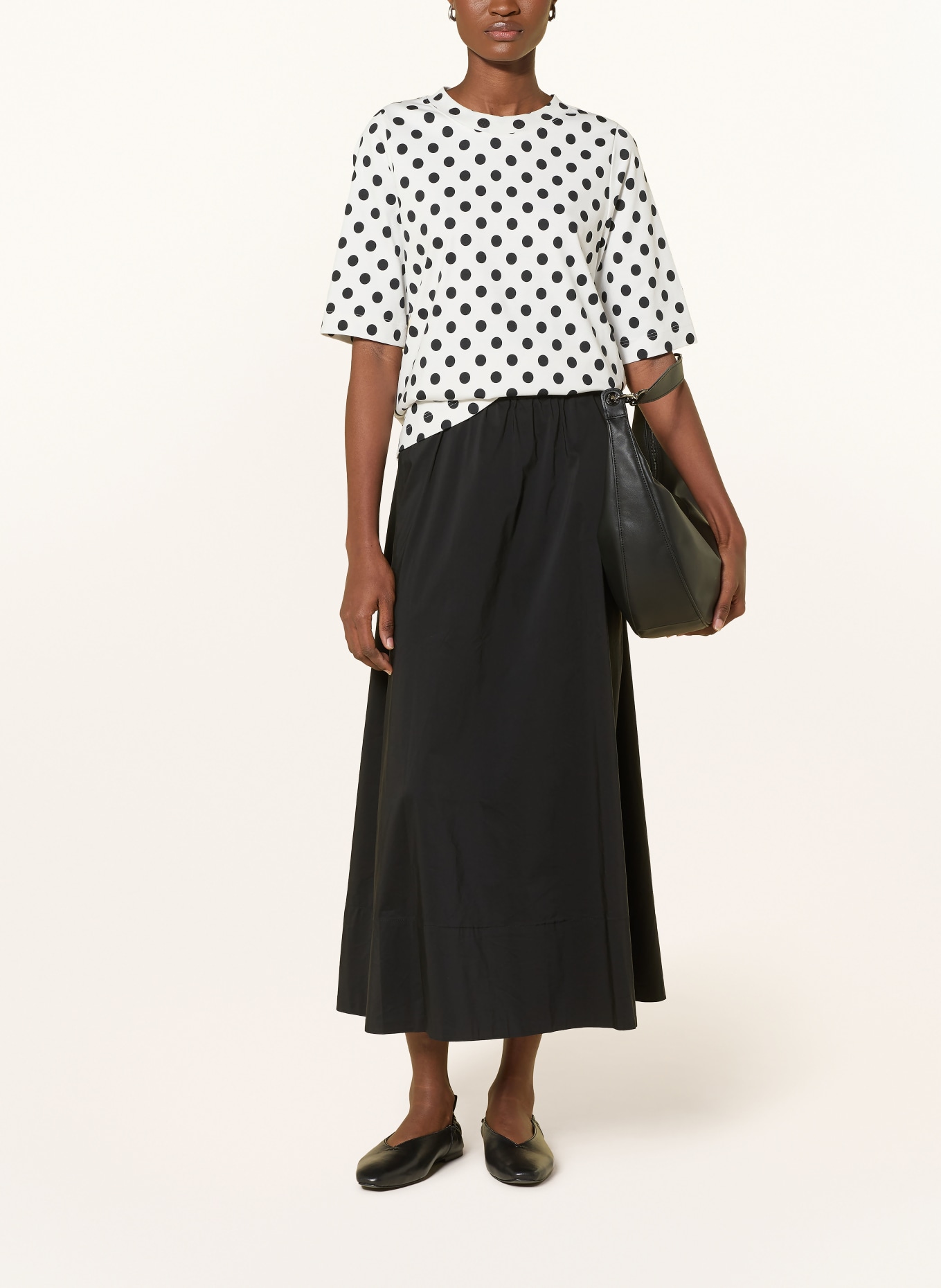 ZAÍDA koszulka: BIAŁY / CZARNY