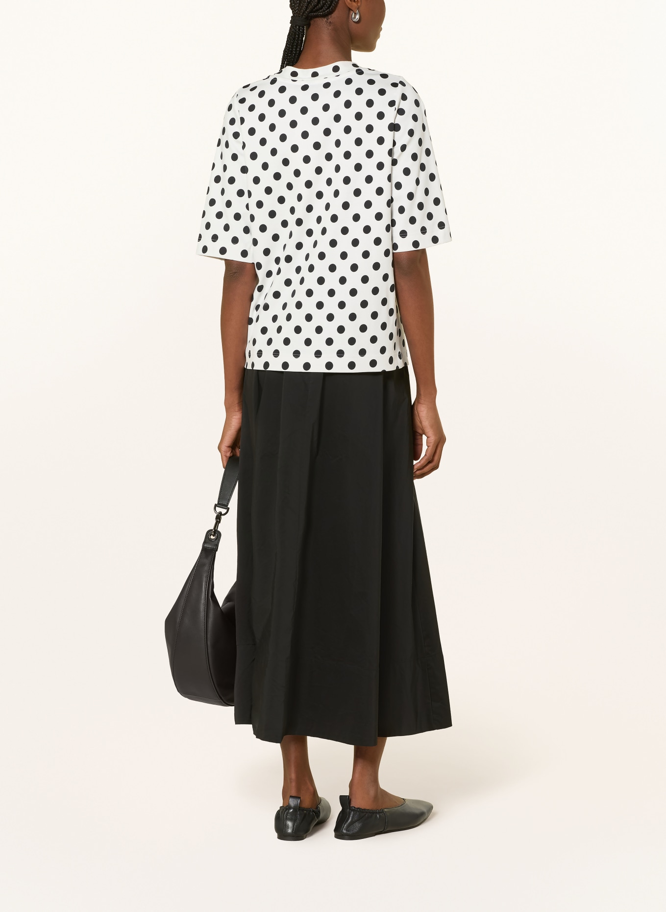 ZAÍDA koszulka: BIAŁY / CZARNY