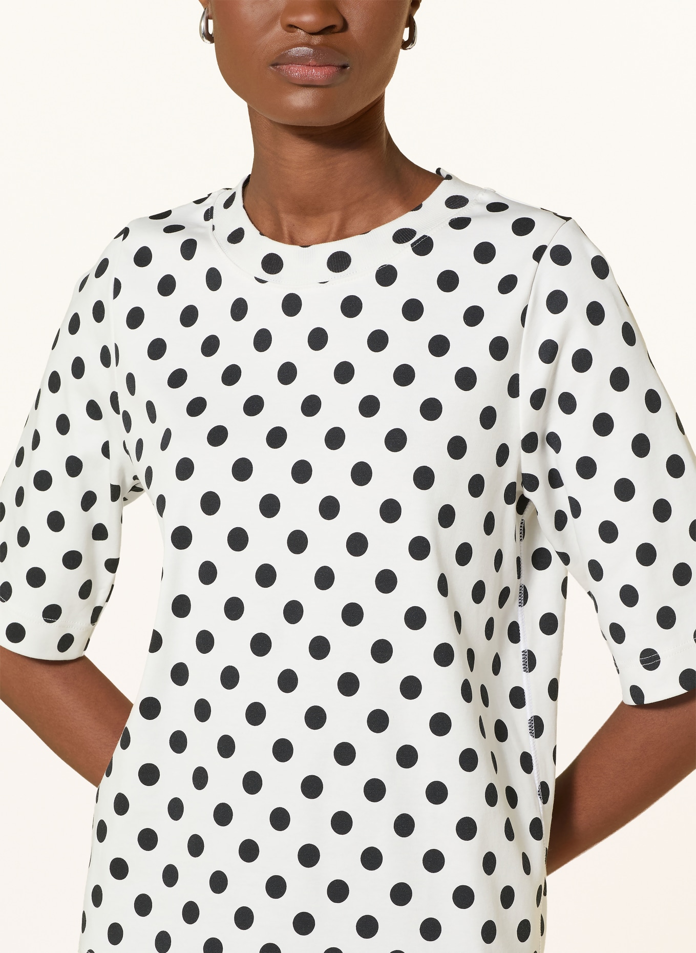 ZAÍDA koszulka: BIAŁY / CZARNY