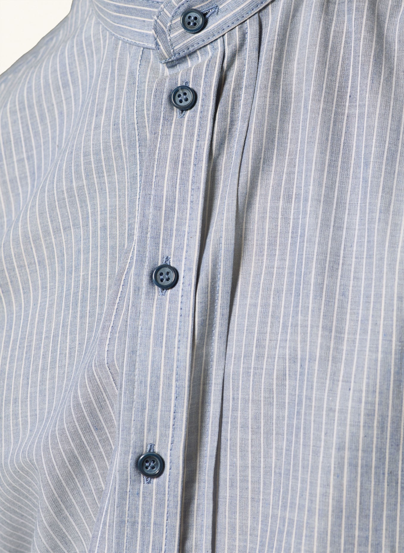 Grasegger Trachtenhemd KISSING Regular Fit: BLAU / WEISS