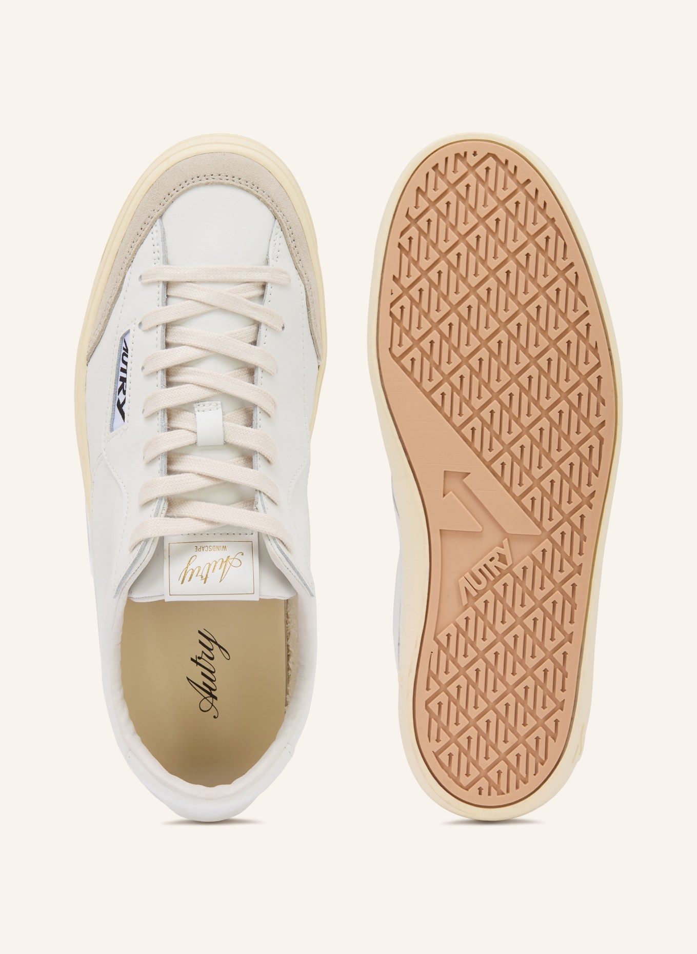 AUTRY WINDSCAPE Sneakers: WHITE