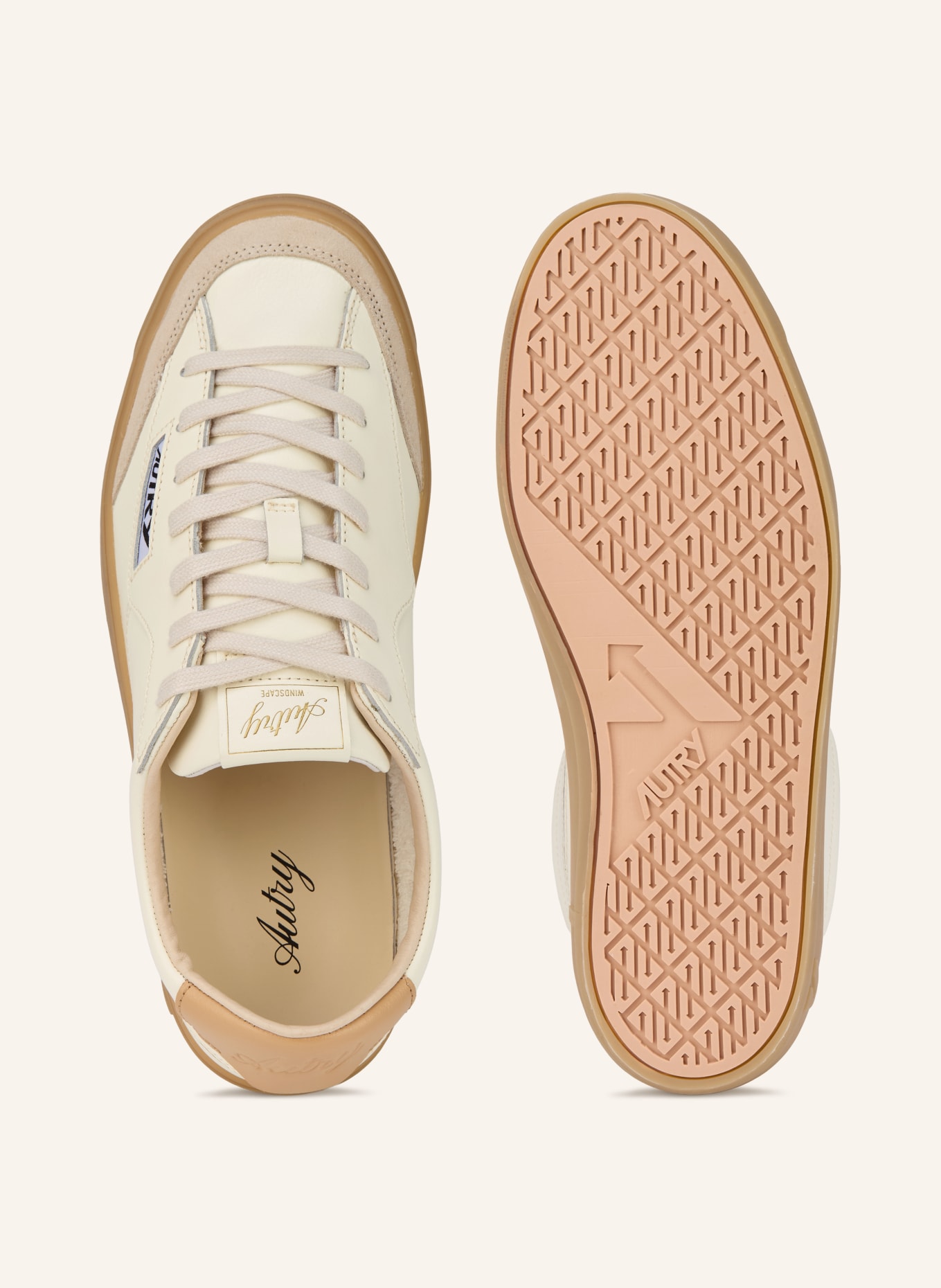 AUTRY Baskets WINDSCAPE: ÉCRU / BEIGE