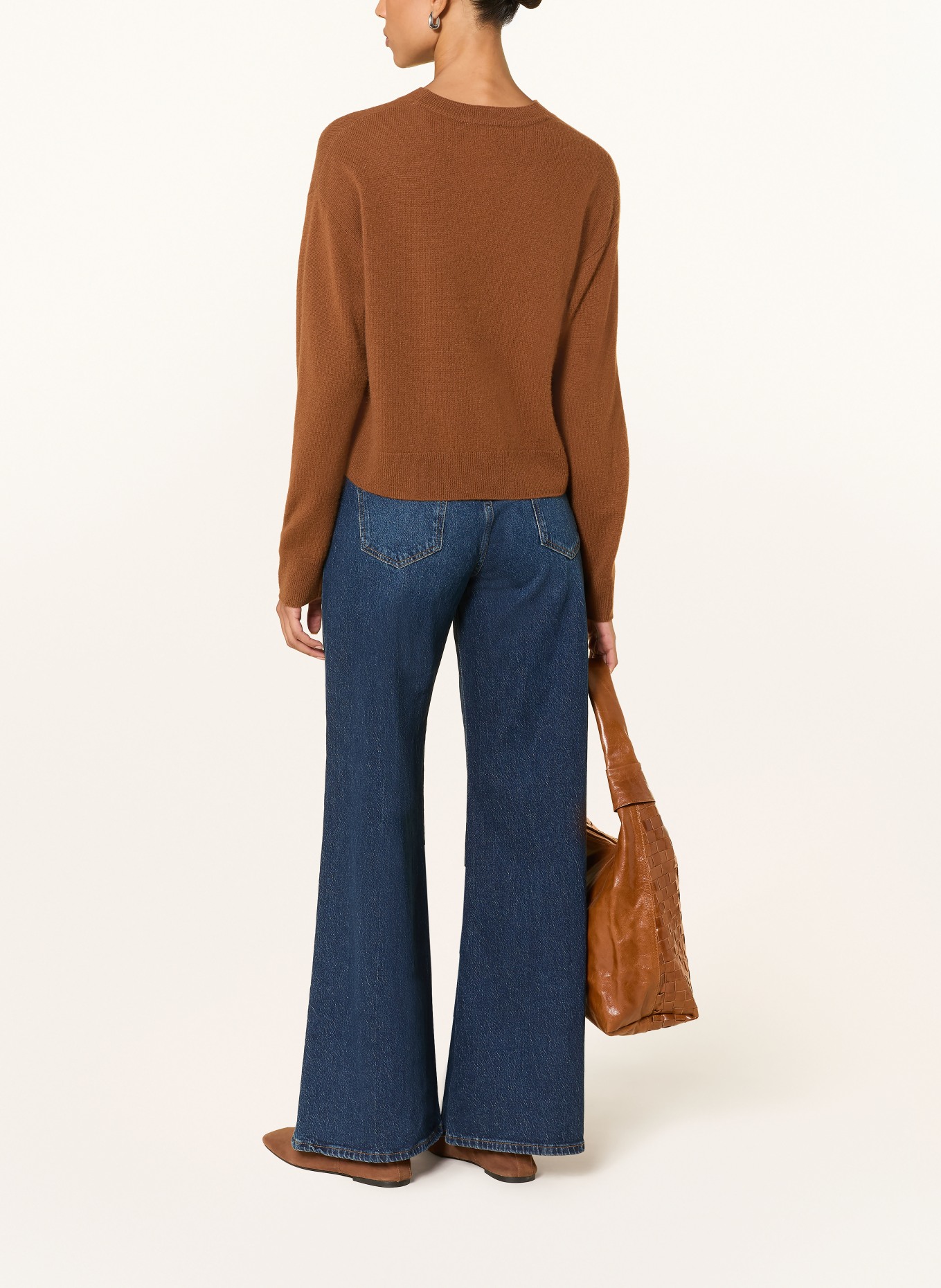darling harbour Cashmere-Pullover: TOFFEE