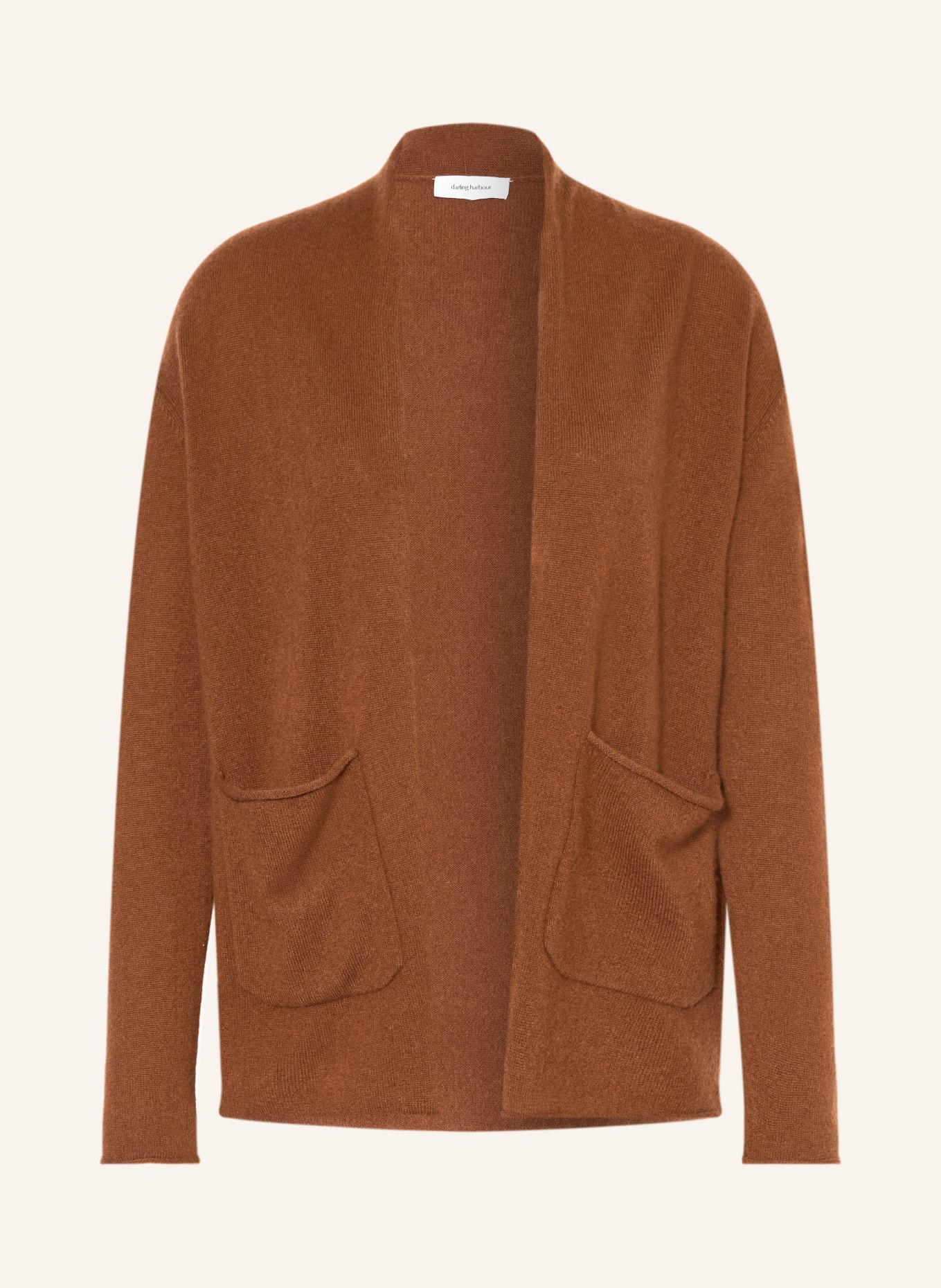 darling harbour Strickhülle aus Cashmere: BRAUN