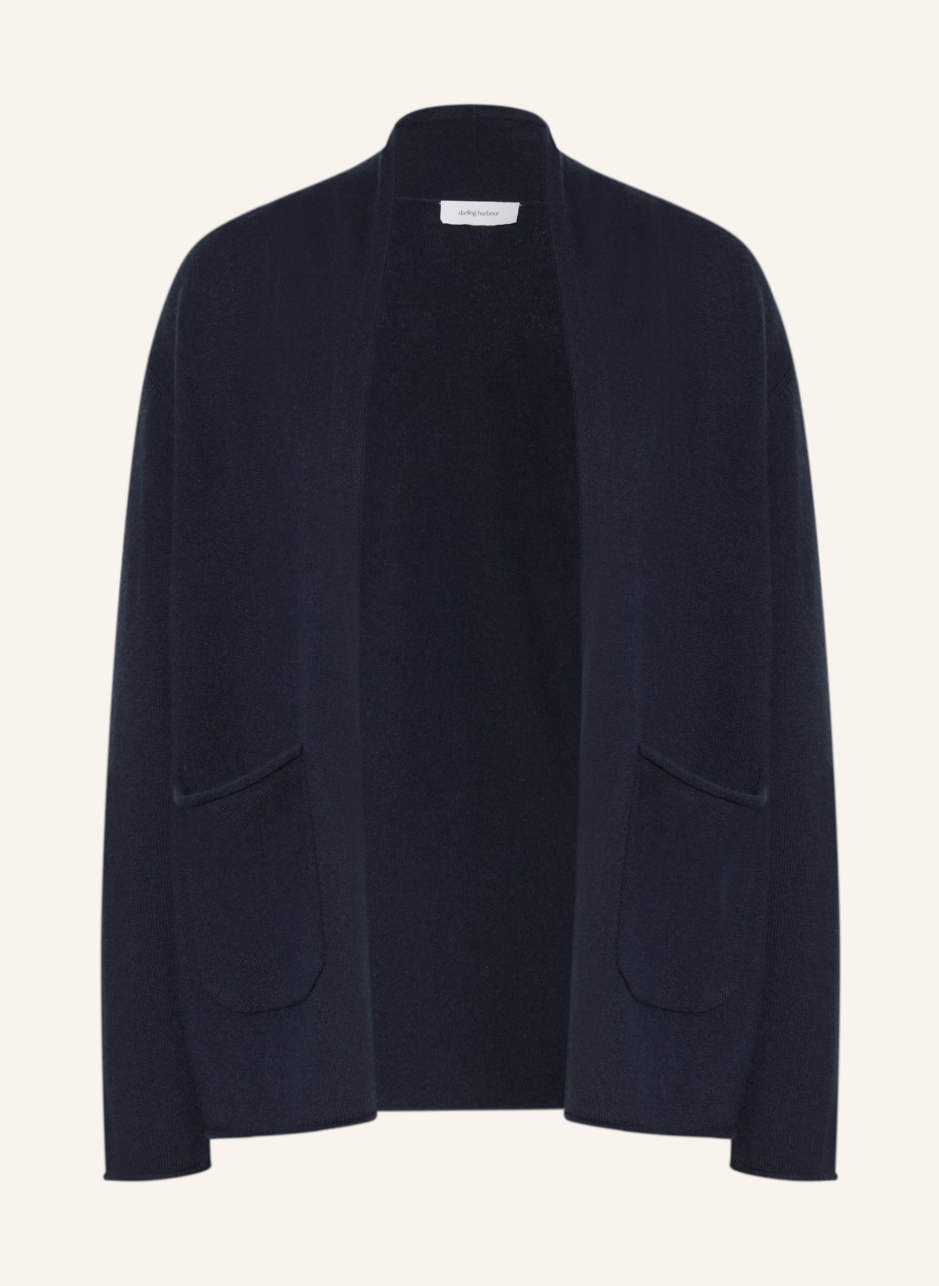 darling harbour Strickhülle aus Cashmere: NAVY
