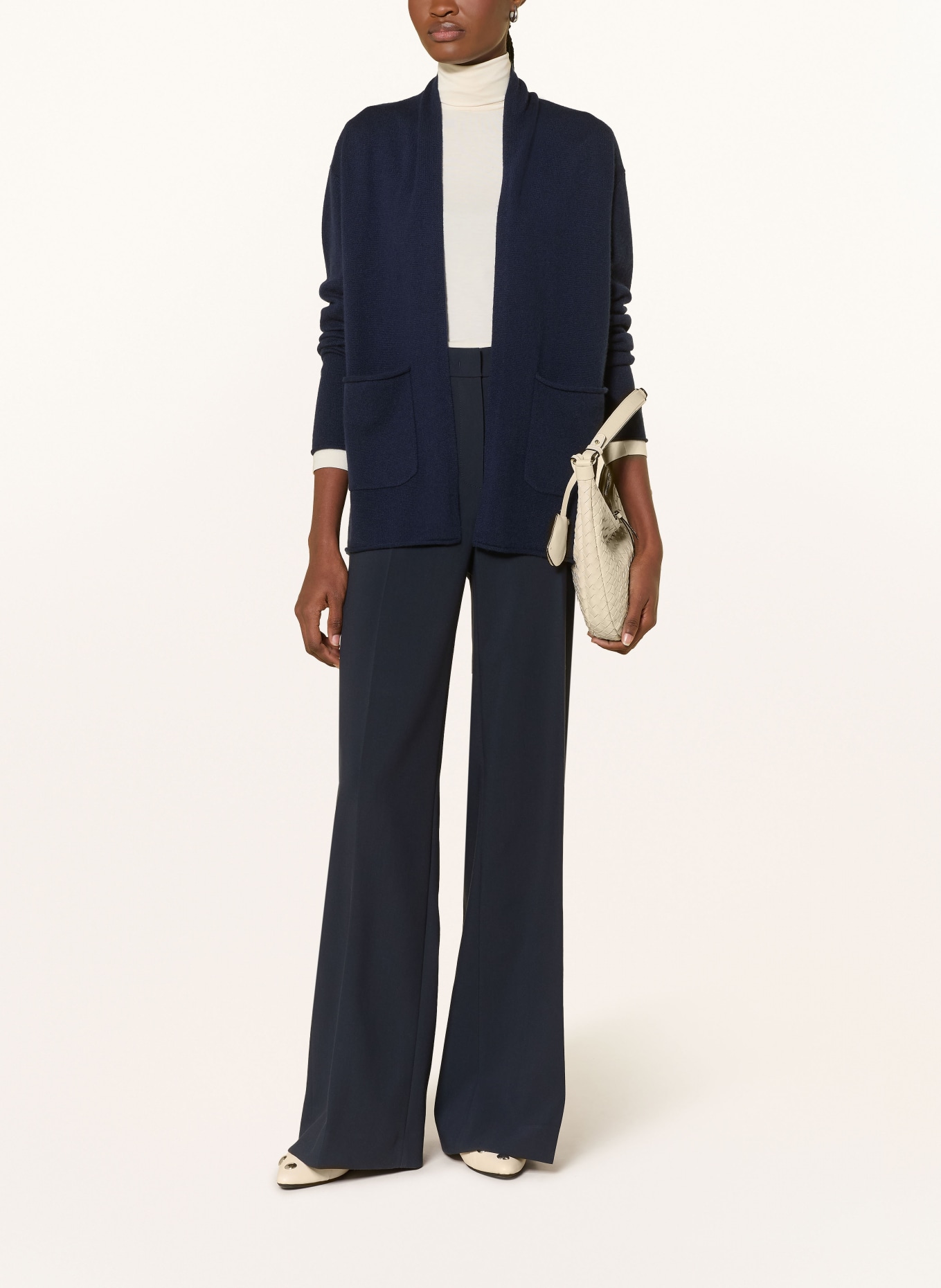darling harbour Strickhülle aus Cashmere: NAVY