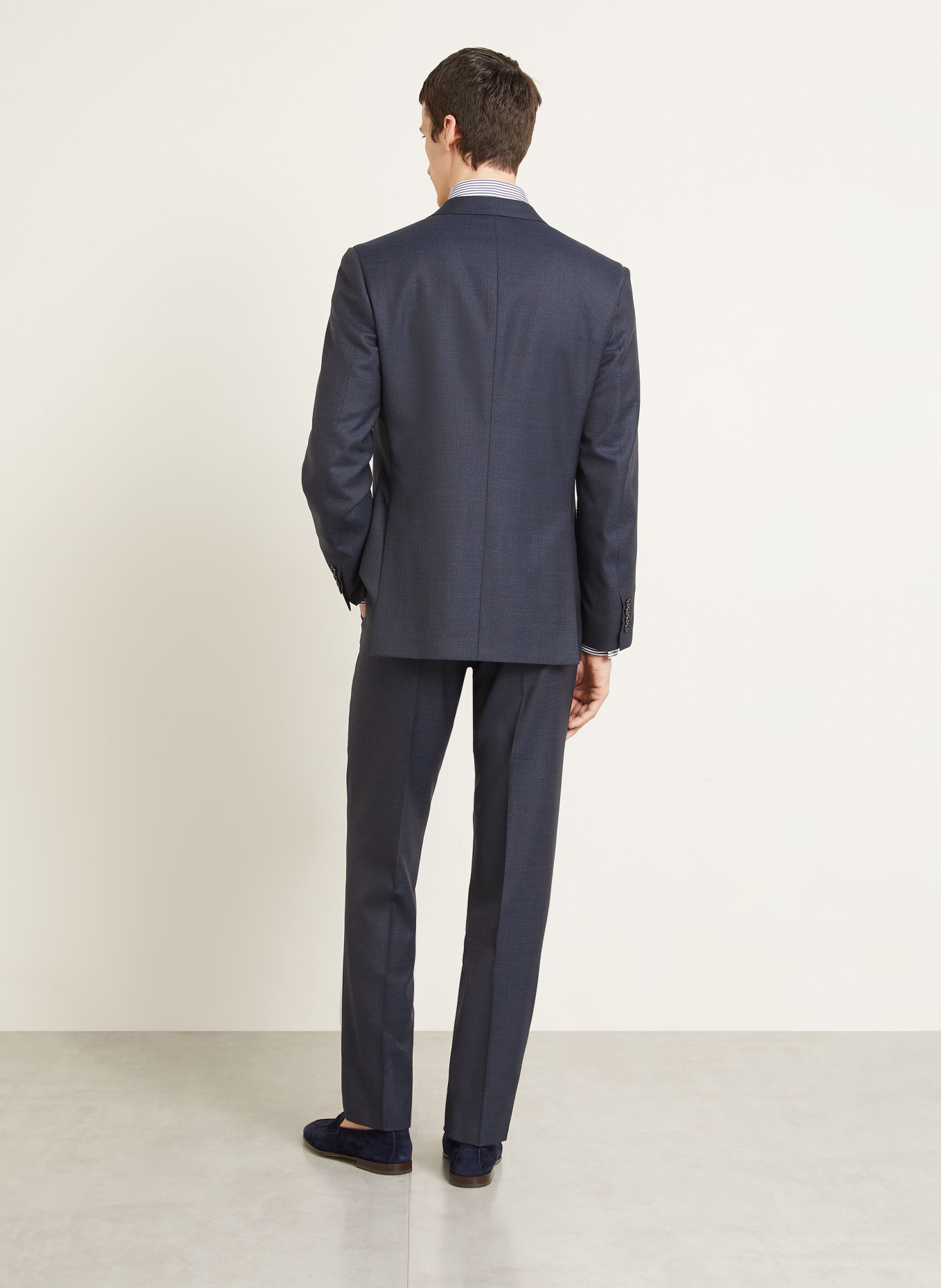 Brioni Anzug TREVI Slim Fit: DUNKELBLAU