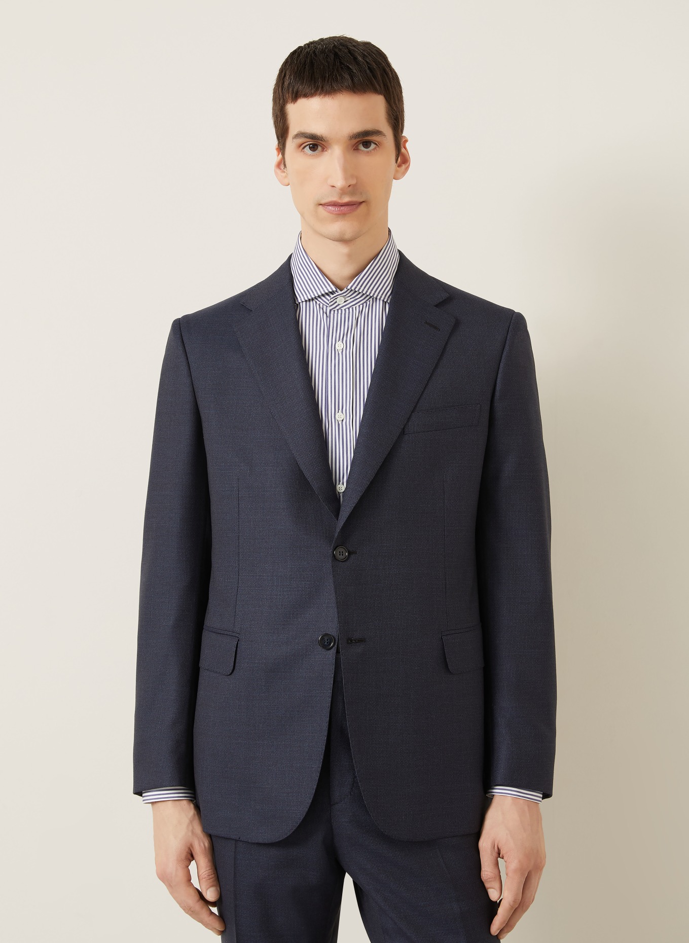 Brioni Anzug TREVI Slim Fit: DUNKELBLAU