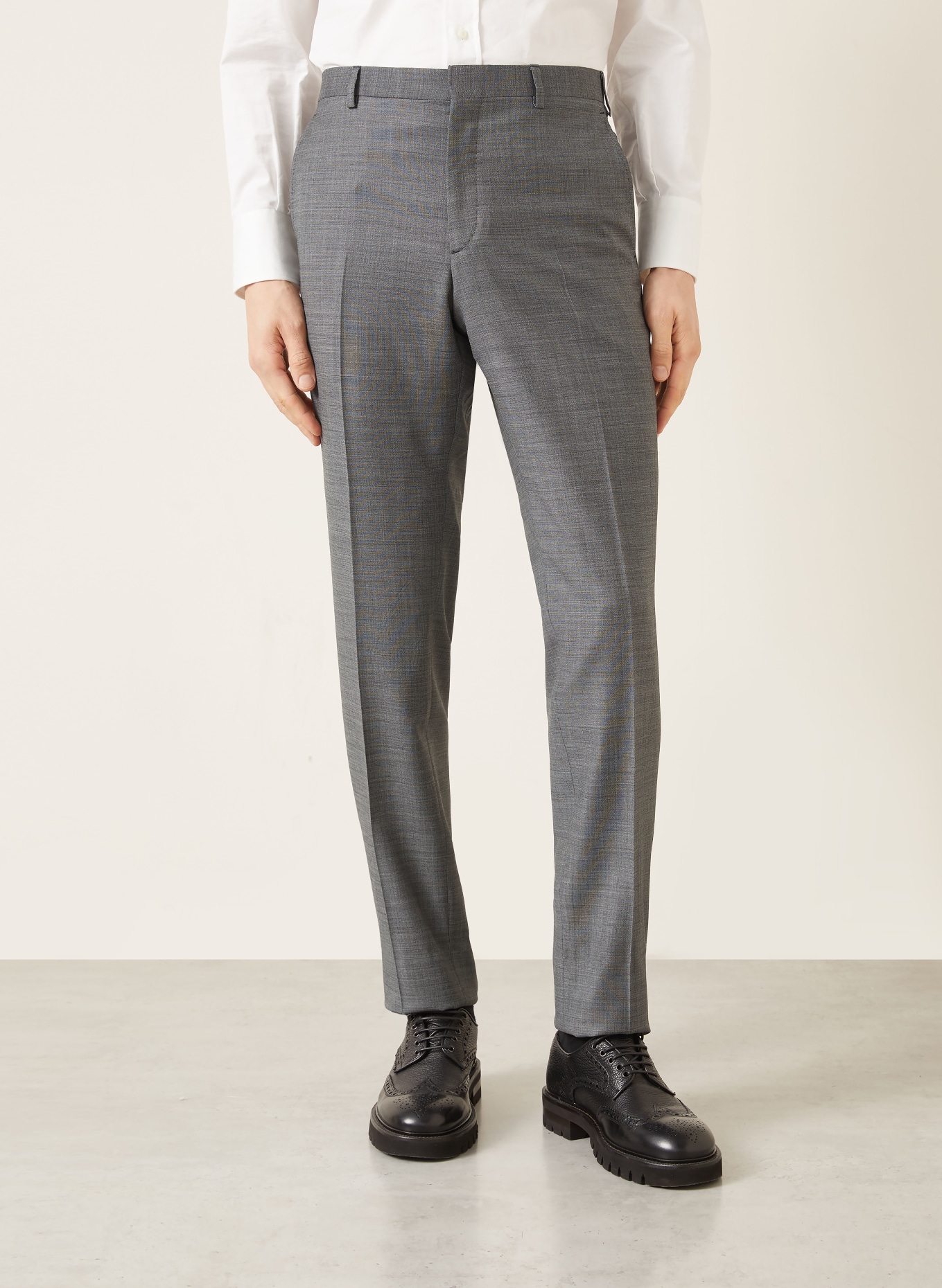 Brioni Garnitur TREVI o kroju slim fit: SZARY