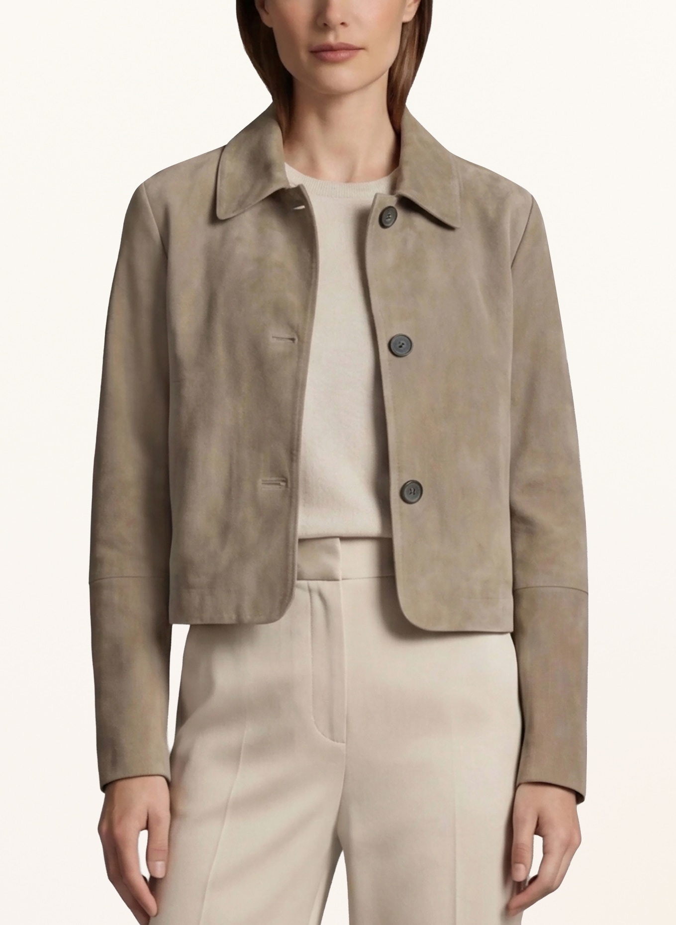 RICANO Lederjacke JEENA: BEIGE