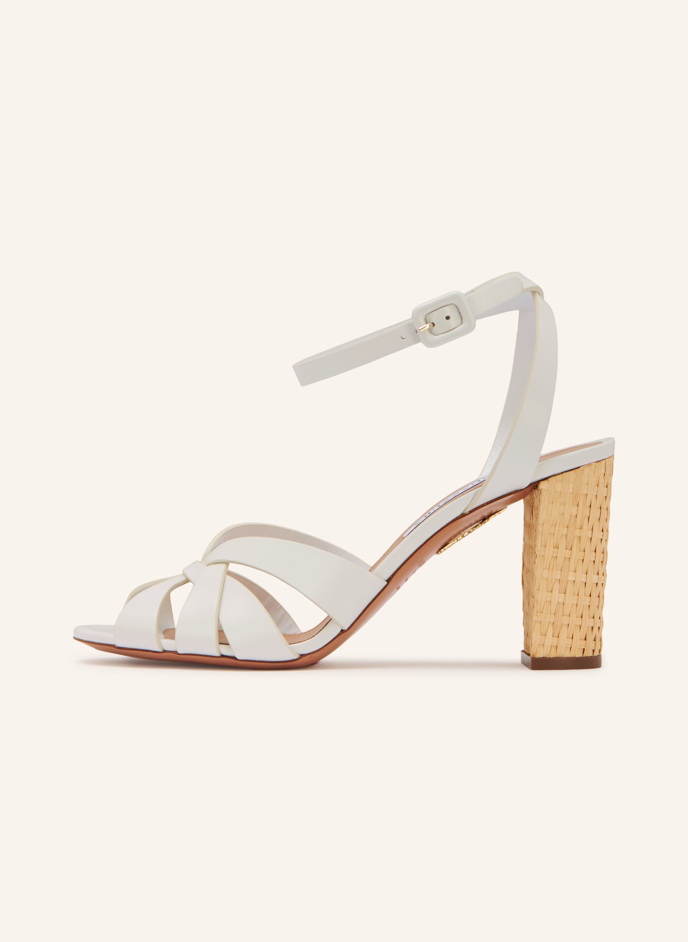 AQUAZZURA Sandaaltjes COPACABANA: ECRU