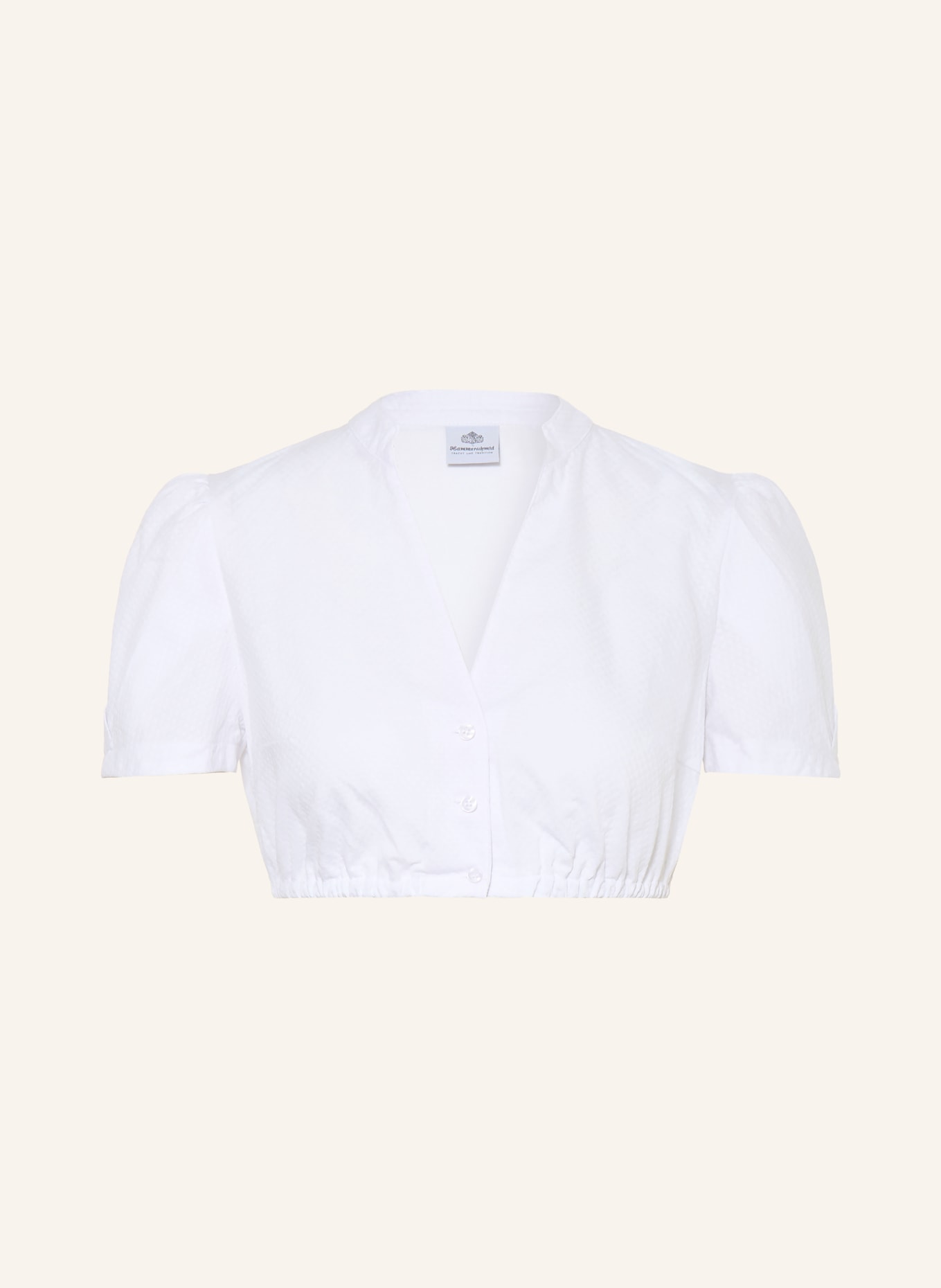 Hammerschmid Blouse dirndl AGATHE: BLANC
