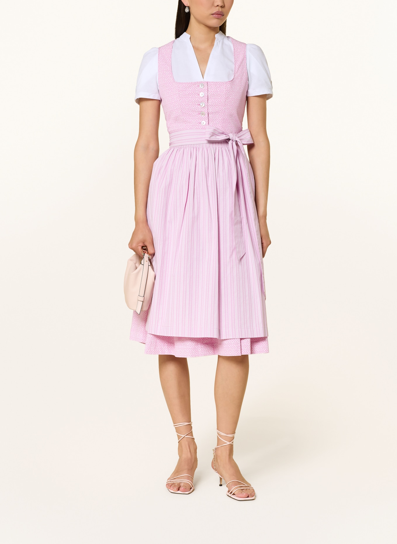 Hammerschmid Blouse dirndl AGATHE: BLANC