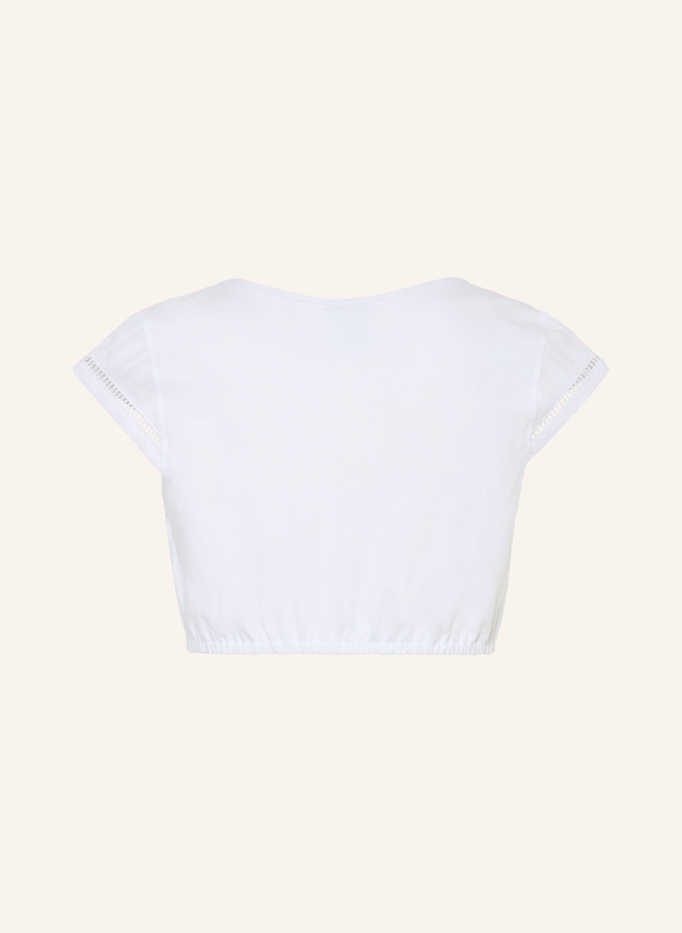 Hammerschmid Bluzka dirndl BIANKA: BIAŁY / BIAŁY