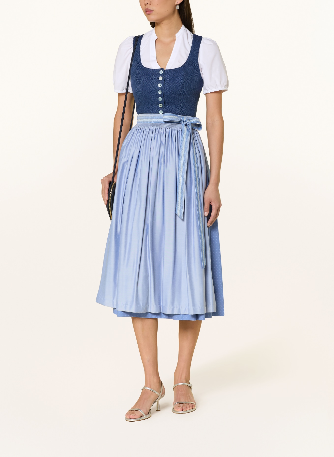 Hammerschmid Blouse de dirndl HANNE: BLANC