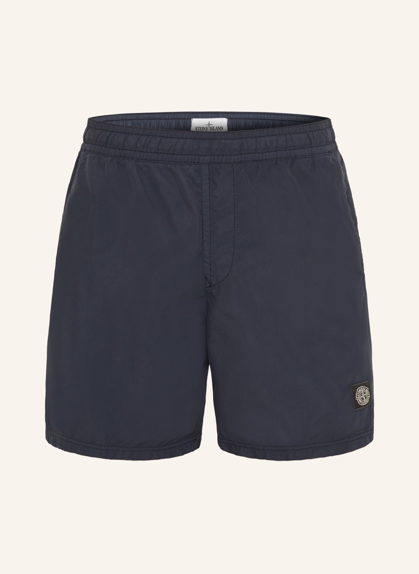 STONE ISLAND Swim shorts: DARK BLUE / CREAM / BLACK