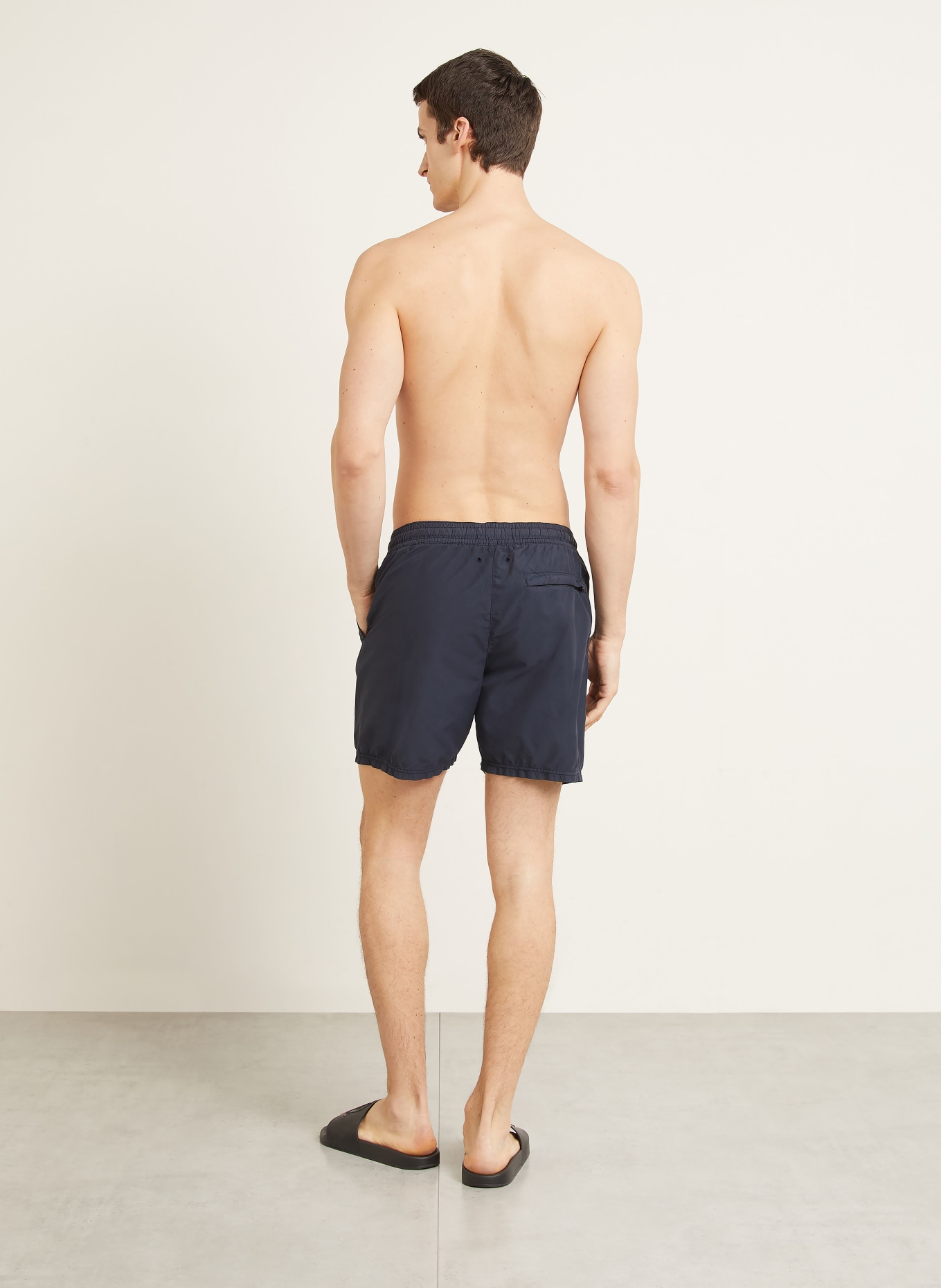STONE ISLAND Swim shorts: DARK BLUE / CREAM / BLACK