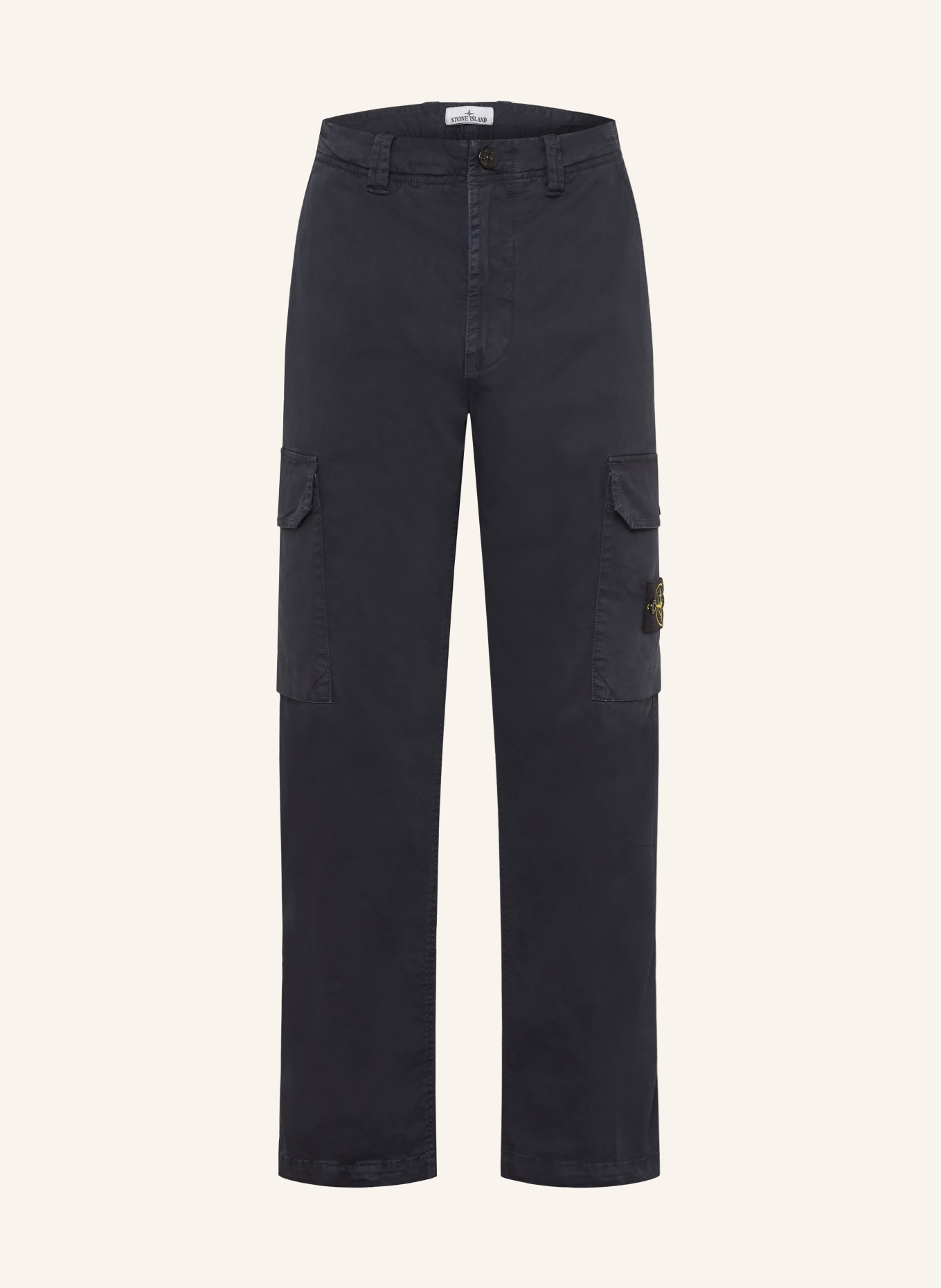 STONE ISLAND Cargohose Regular Fit: DUNKELBLAU