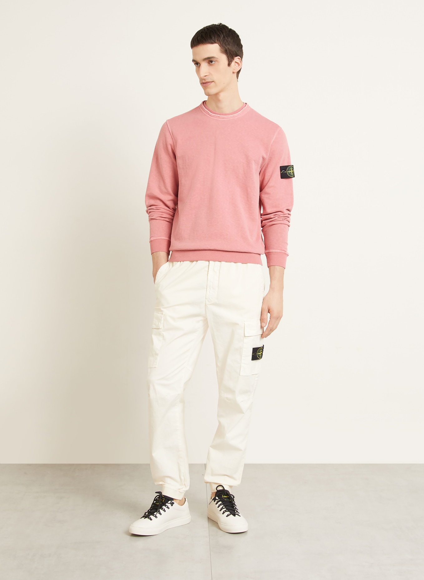 STONE ISLAND Sweatshirt: HELLROT