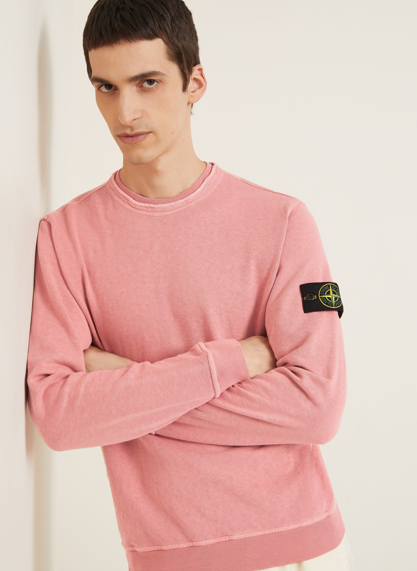 STONE ISLAND Sweatshirt: HELLROT