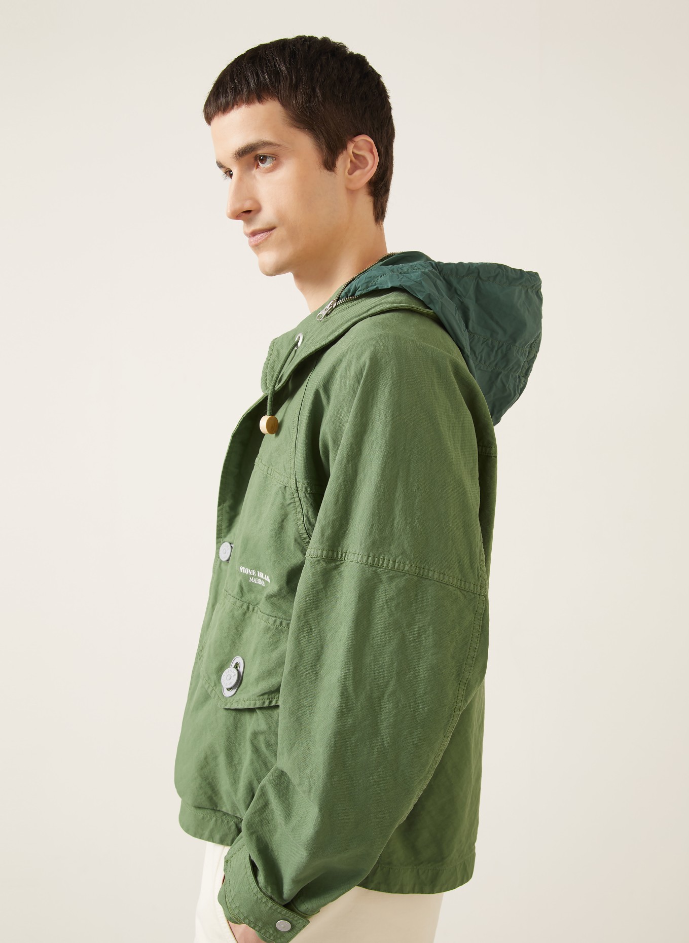 STONE ISLAND Jacket: GREEN