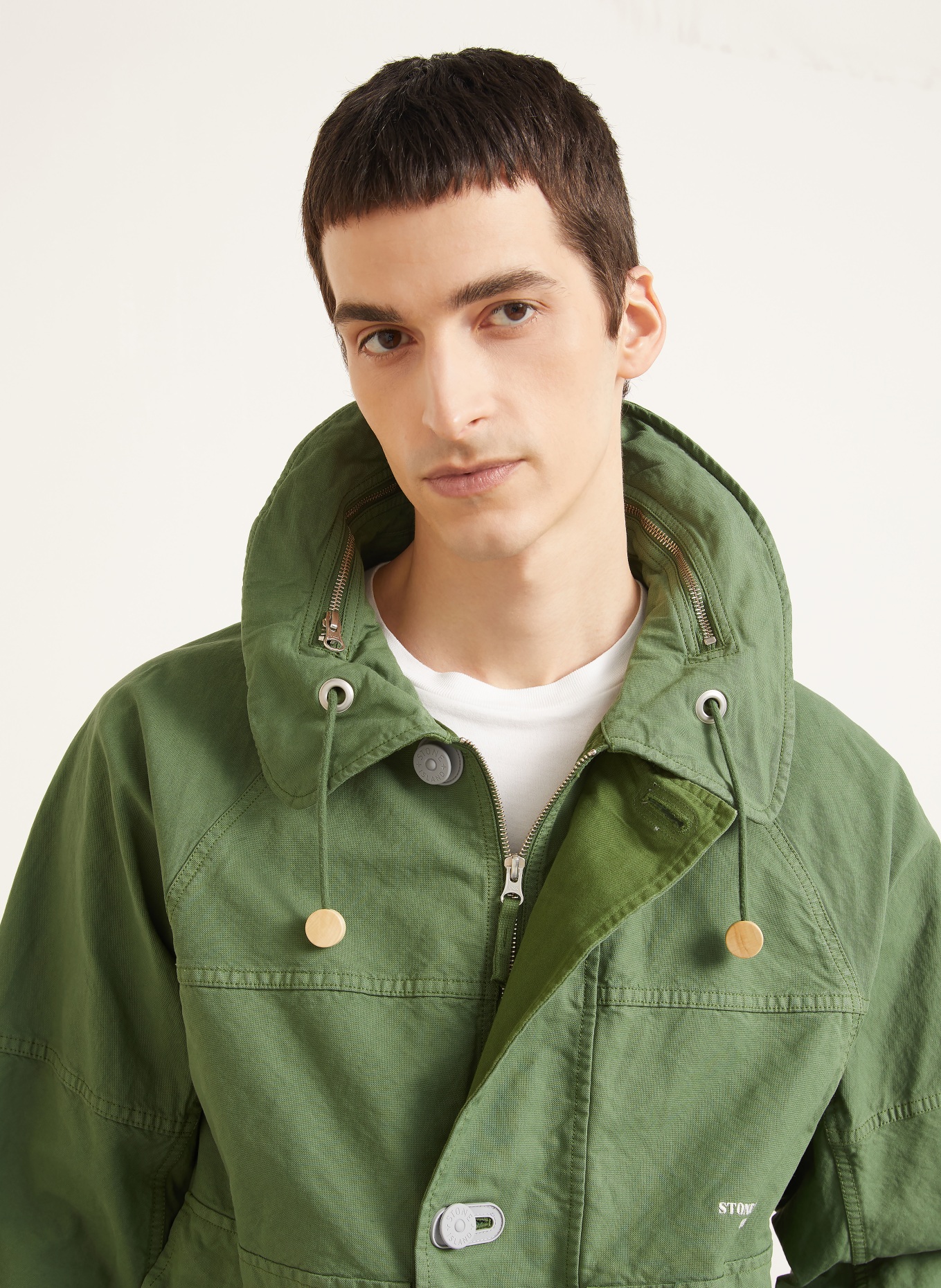 STONE ISLAND Jacket: GREEN