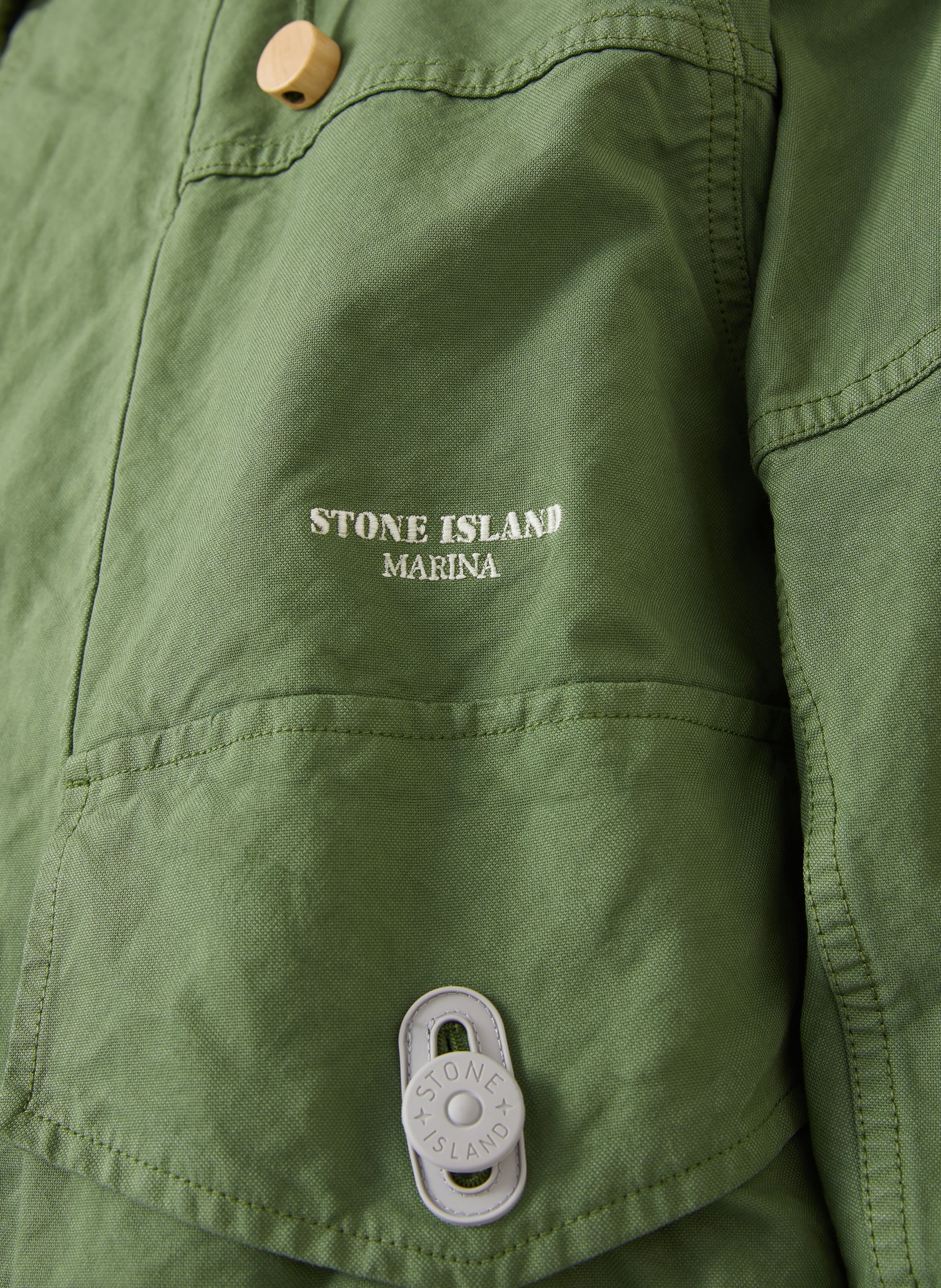 STONE ISLAND Jacket: GREEN