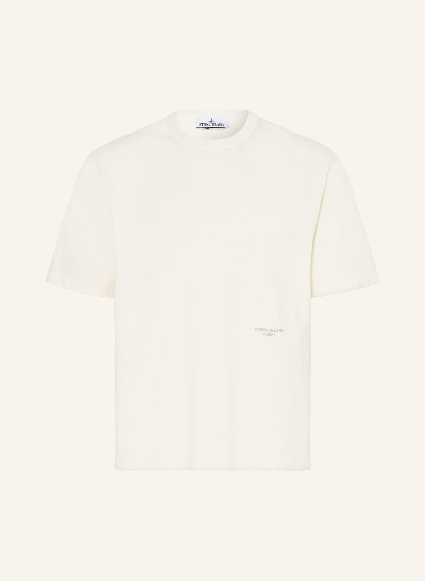 STONE ISLAND T-shirt: CREAM