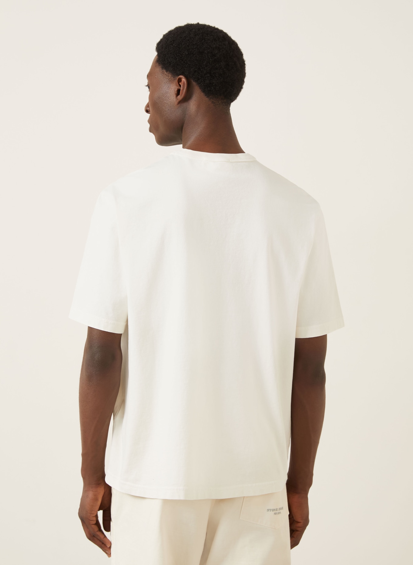 STONE ISLAND T-shirt: CREAM