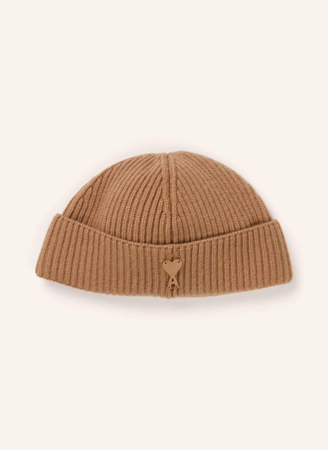 AMI PARIS Mütze aus Merinowolle: CAMEL
