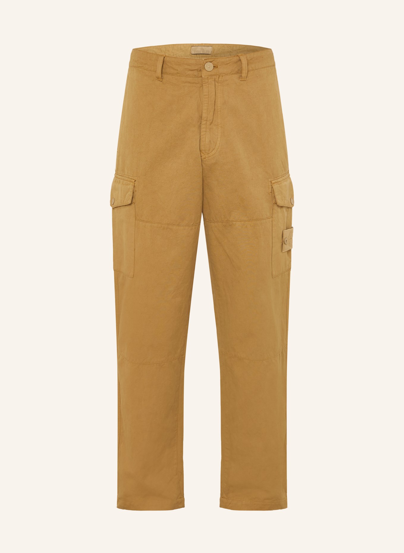 STONE ISLAND Cargohose Regular Fit: CAMEL