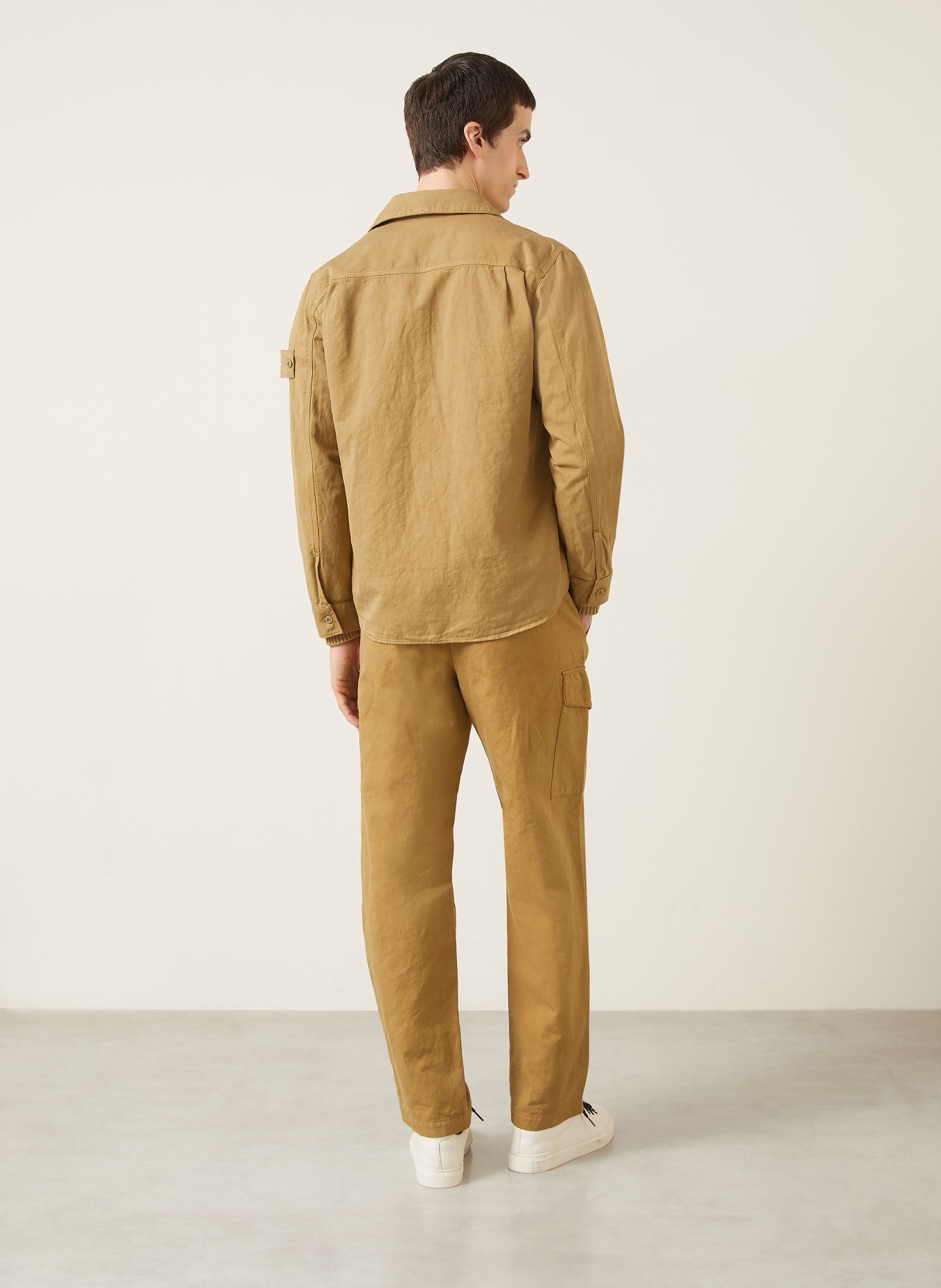 STONE ISLAND Cargohose Regular Fit: CAMEL