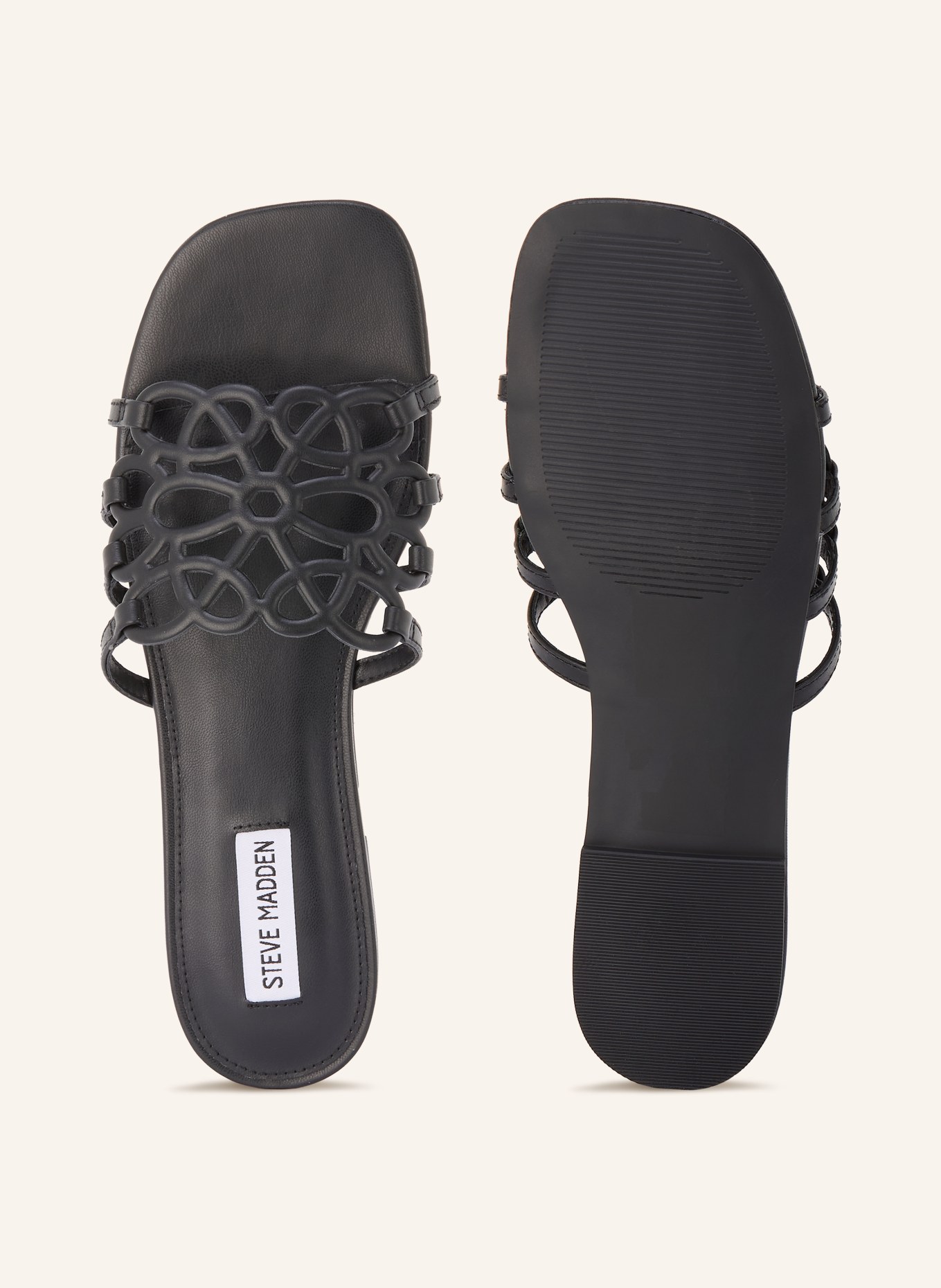 STEVE MADDEN Pantoletten LOTUS: SCHWARZ