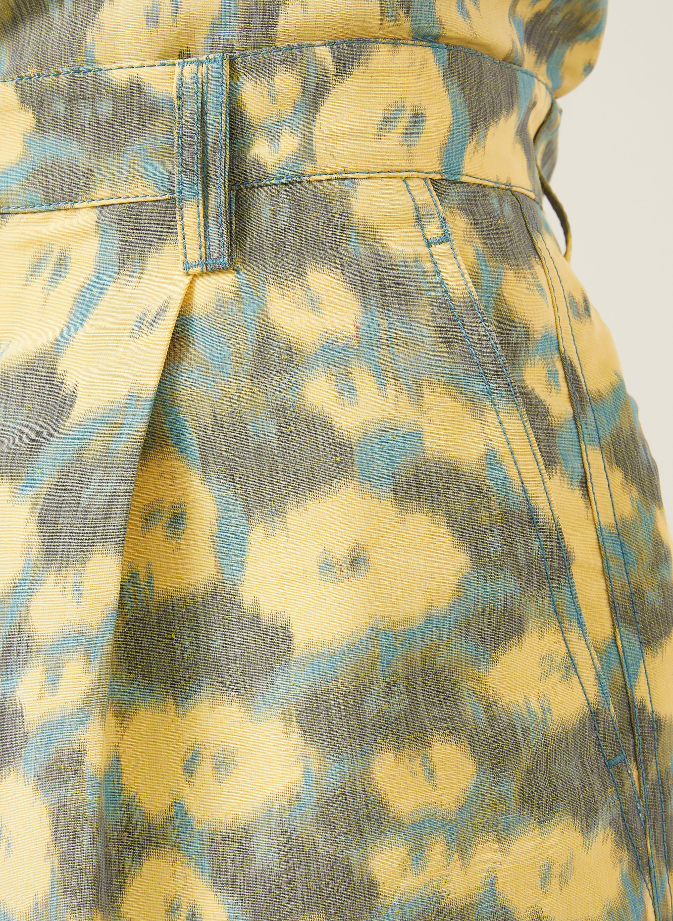 MARNI Shorts: GELB / GRAU / PETROL