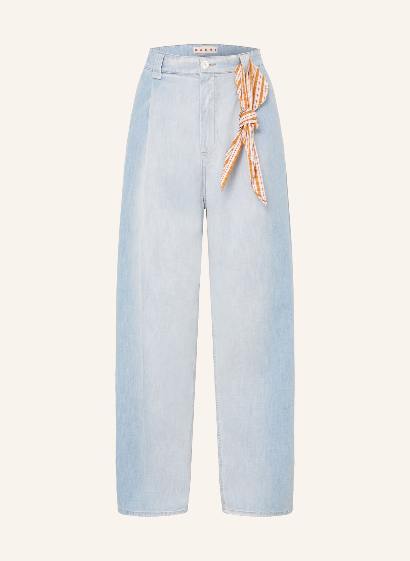 MARNI Jeans Loose Fit: 00B15 CLOUD