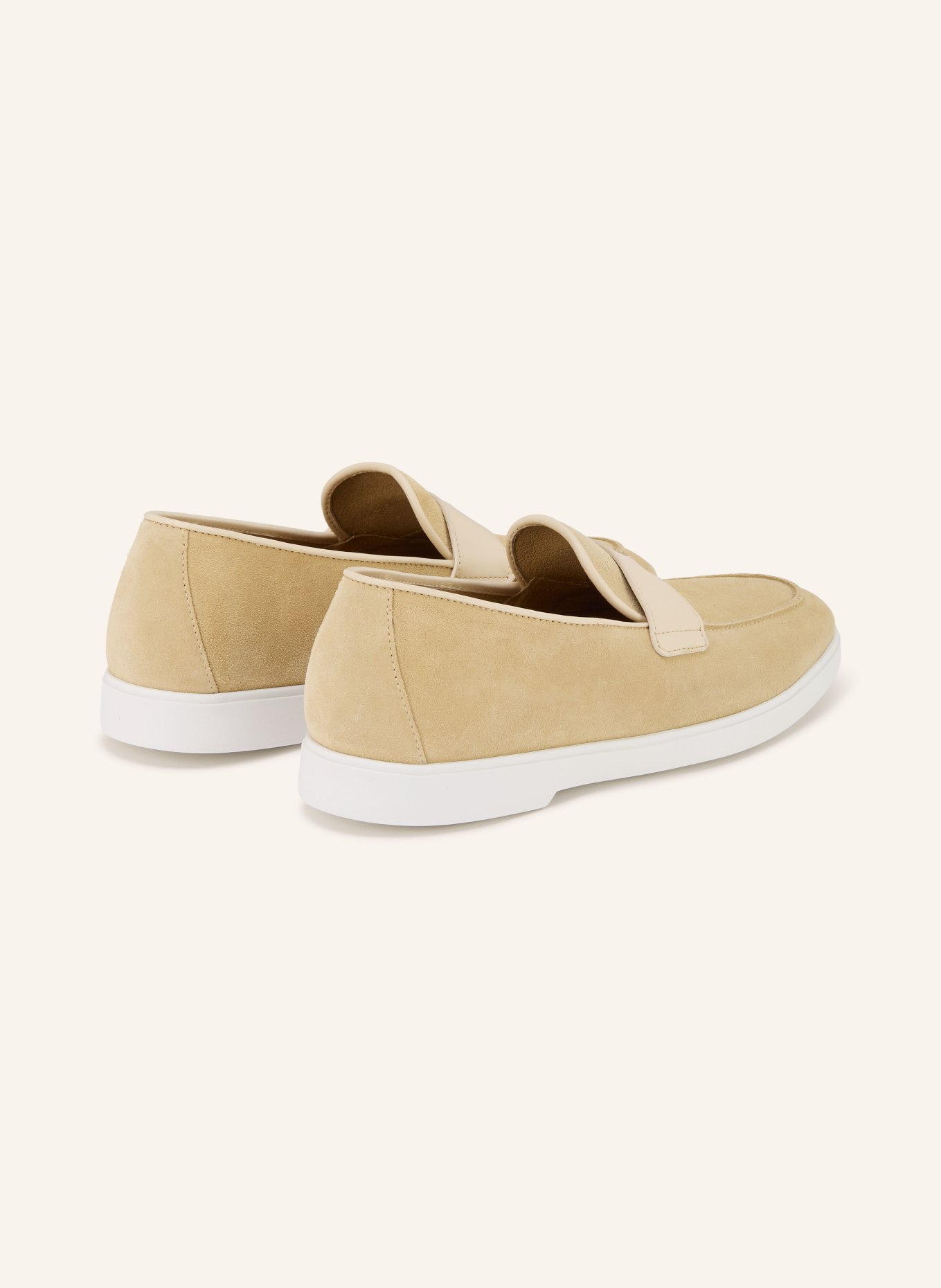 GIUSEPPE ZANOTTI DESIGN ANNAPURNA Loafers: BEIGE / ECRU