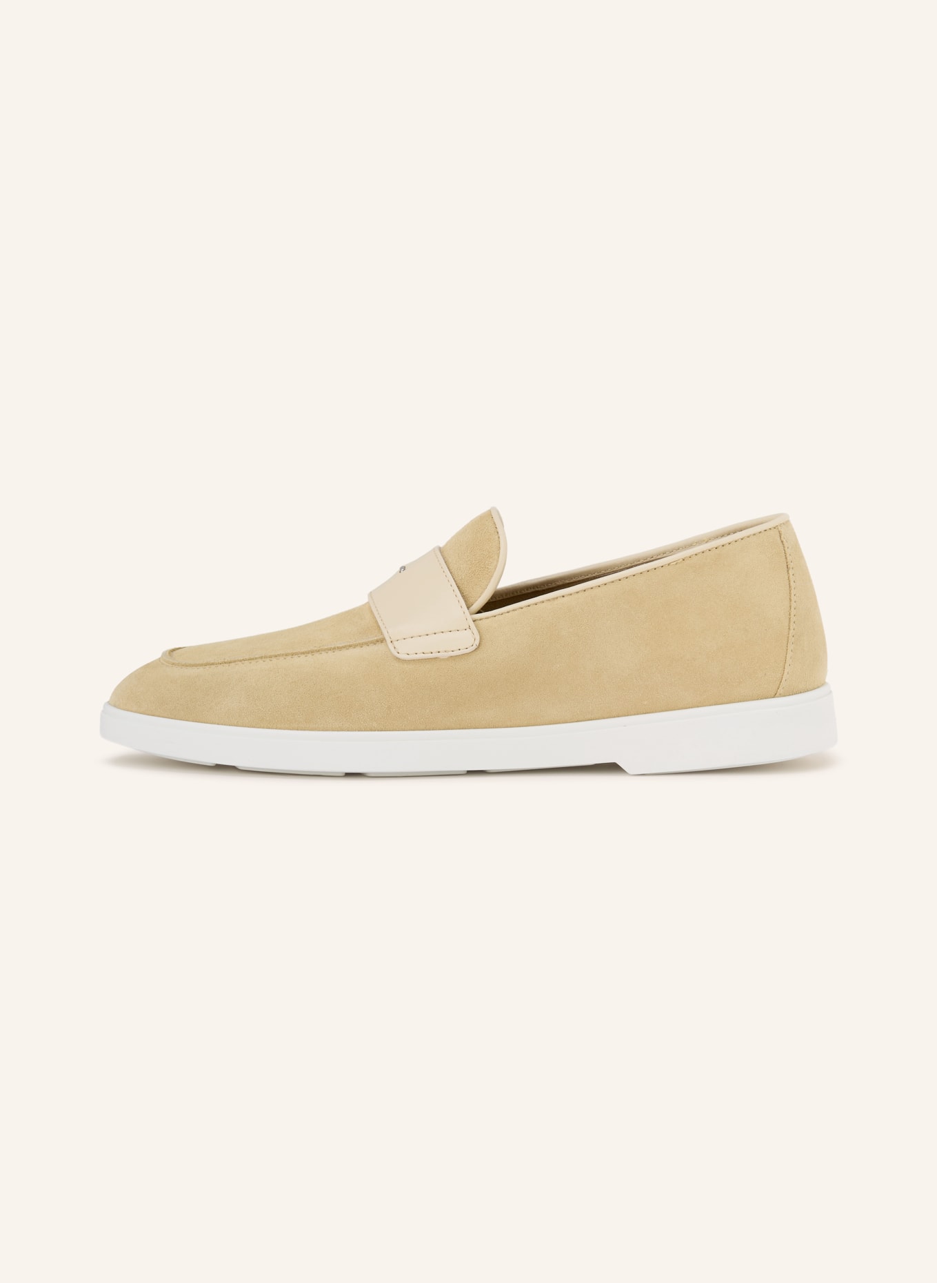 GIUSEPPE ZANOTTI DESIGN ANNAPURNA Loafers: BEIGE / ECRU
