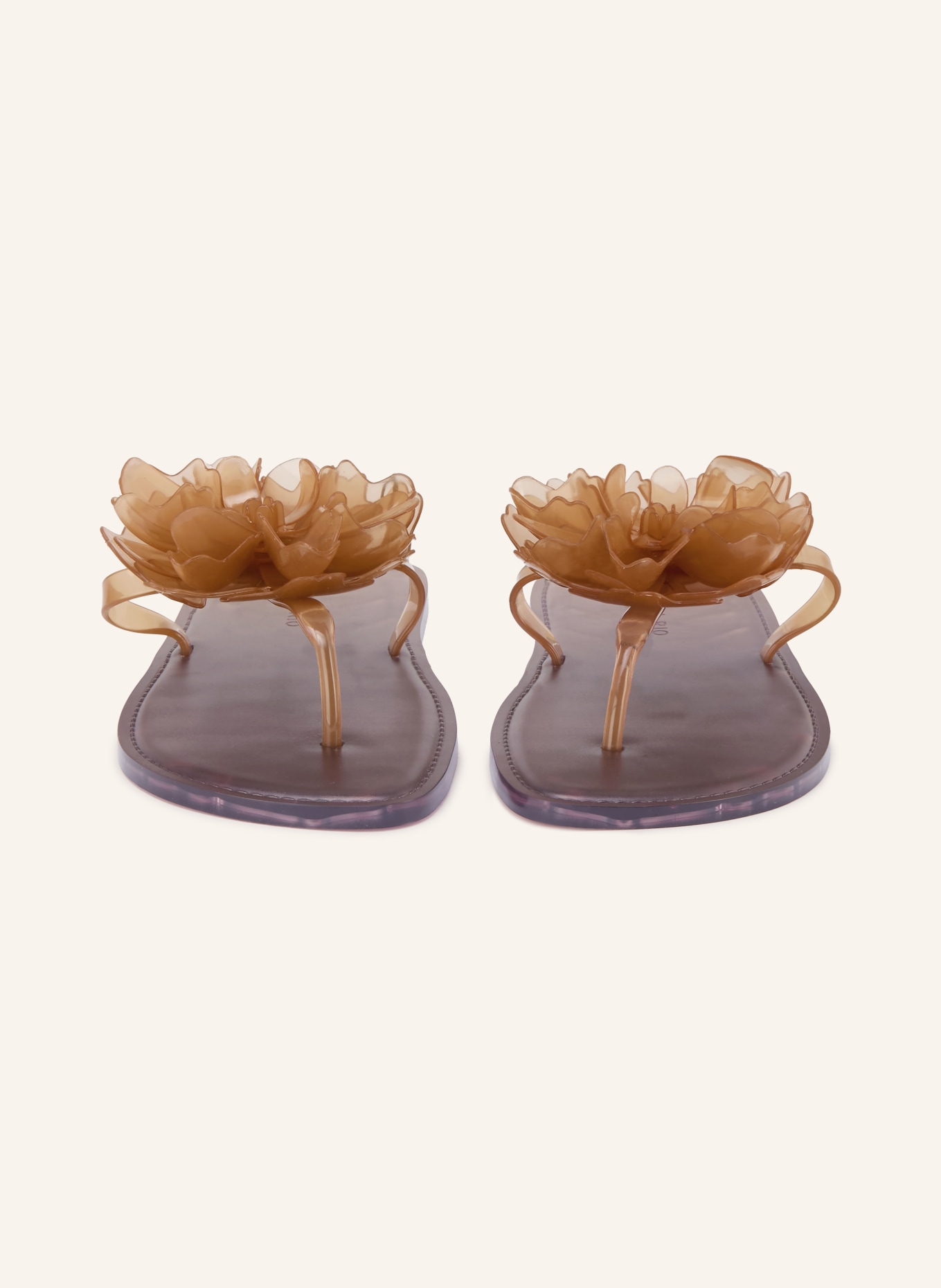 FARM RIO FLOWER JELLY Toe Separators: BEIGE