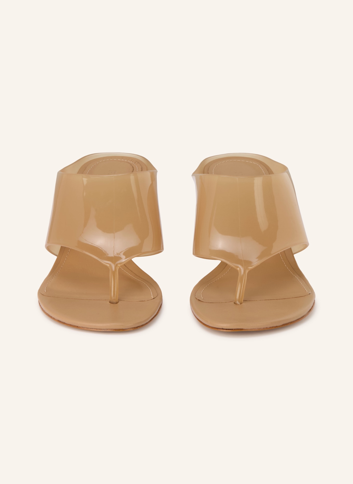 FARM RIO Jelly Thong: BEIGE