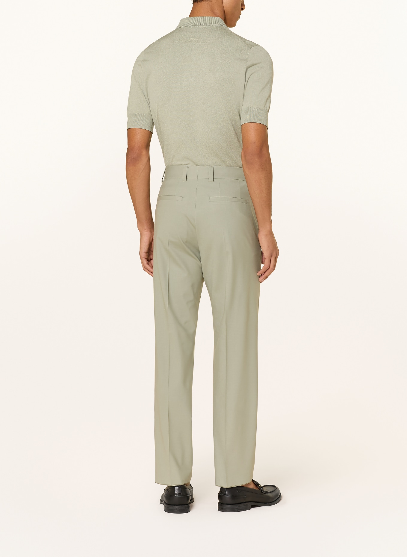 HUGO TEAGAN Regular Fit Suit Pants: 337 LIGHT/PASTEL GREEN