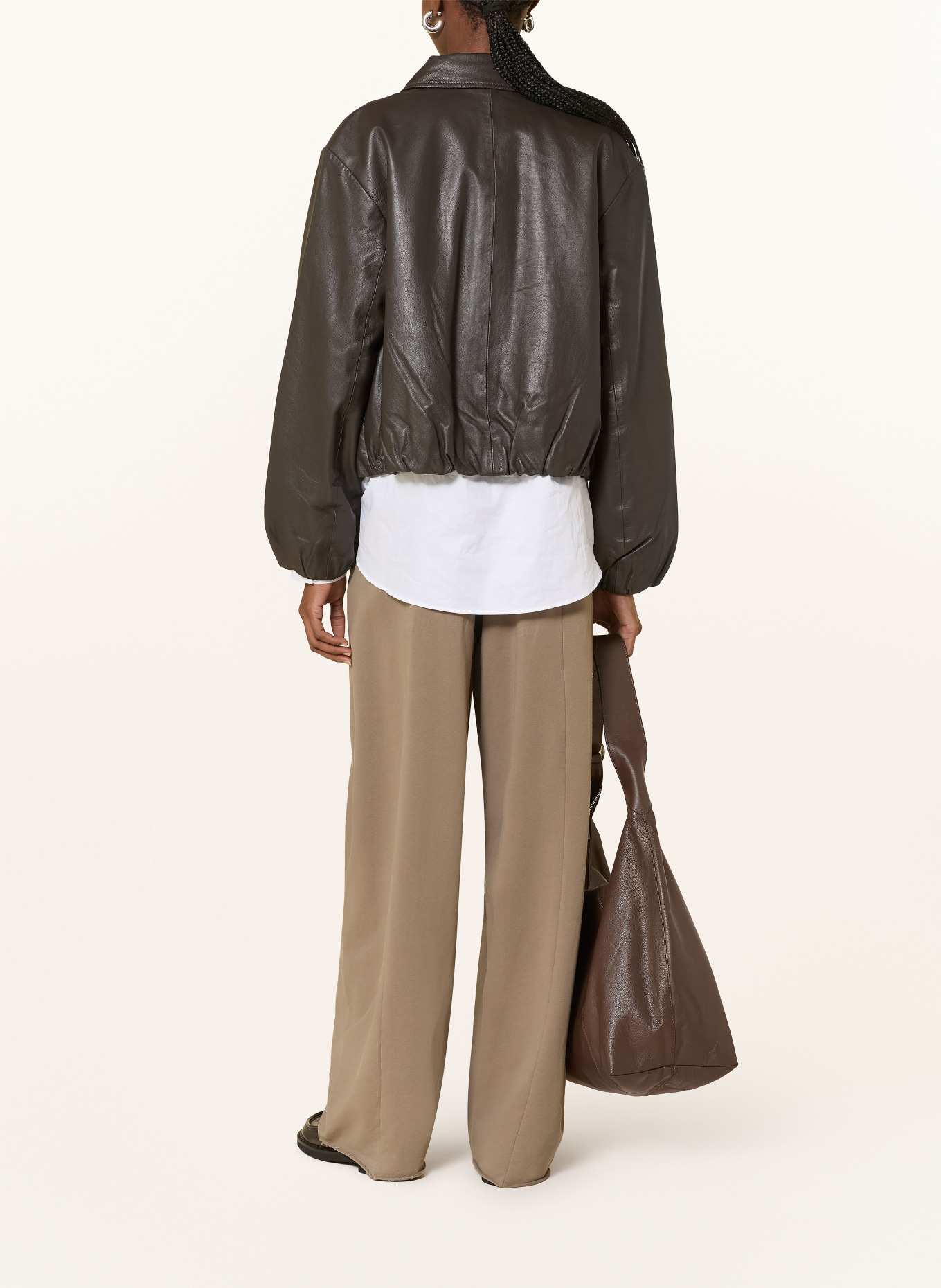 10DAYS Sweatpants: TAUPE