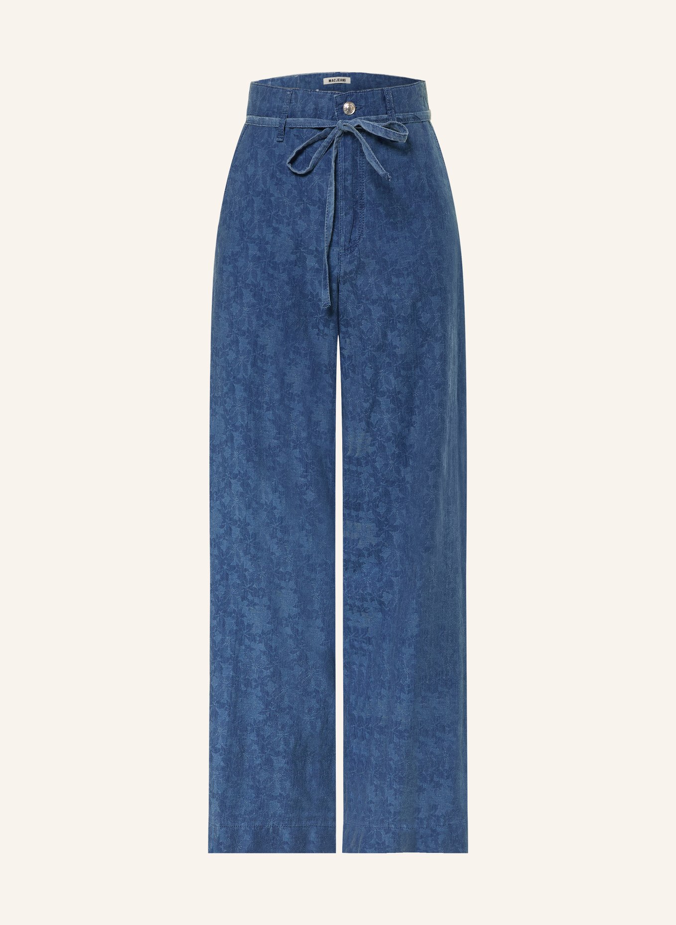 MAC Džíny s širokými nohavicemi WENDY: D640 soft mid blue used