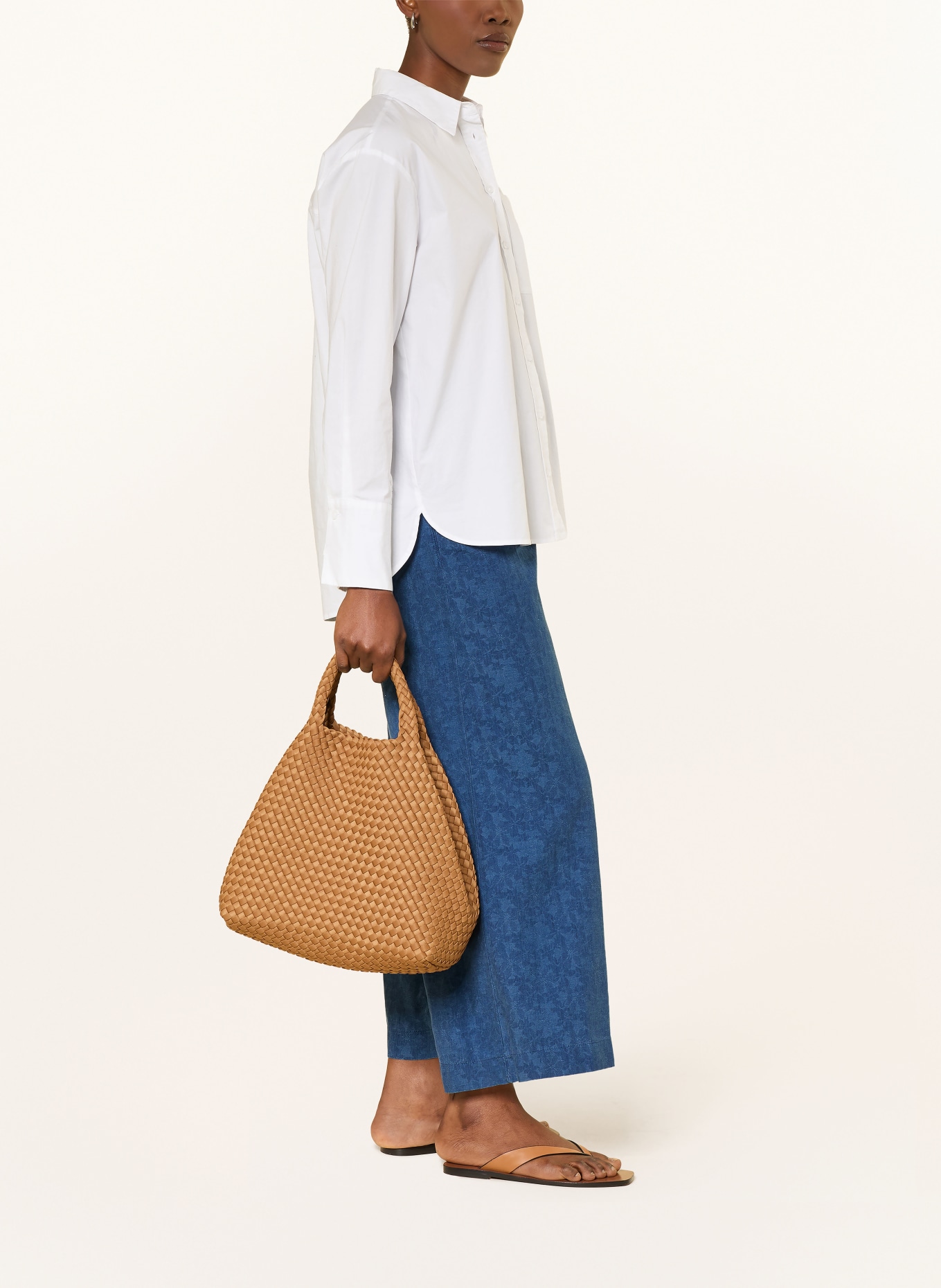 MAC Džíny s širokými nohavicemi WENDY: D640 soft mid blue used