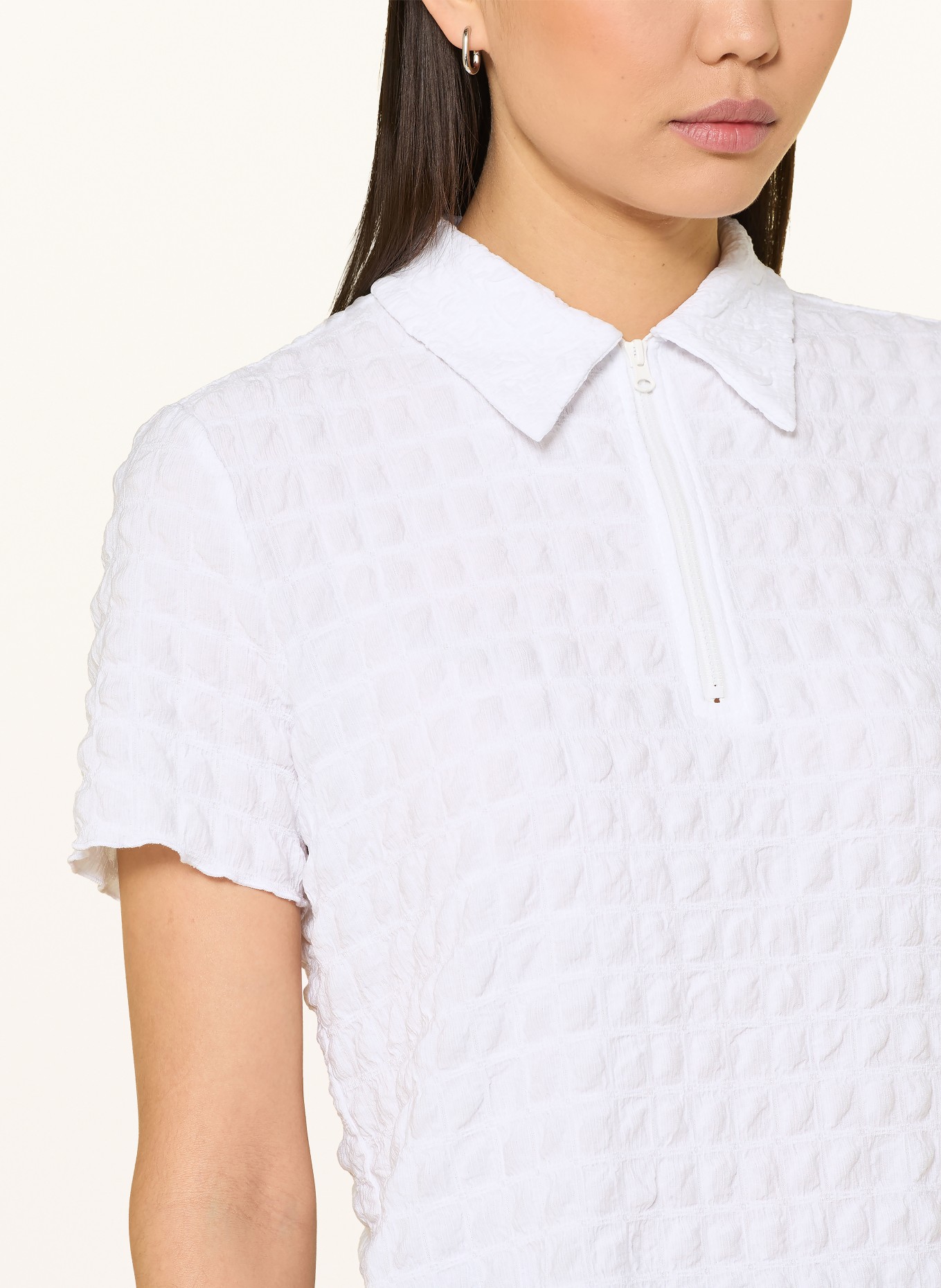 Joseph Ribkoff Polo: BLANC