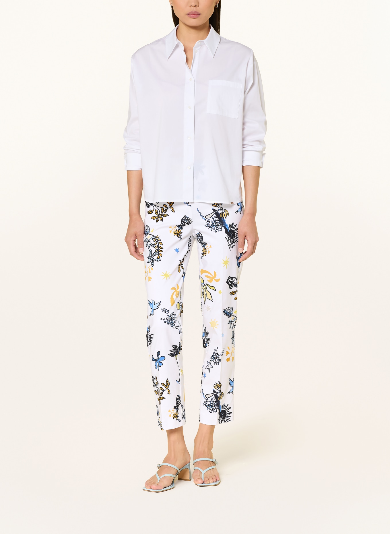 Joseph Ribkoff 7/8-Hose: WEISS