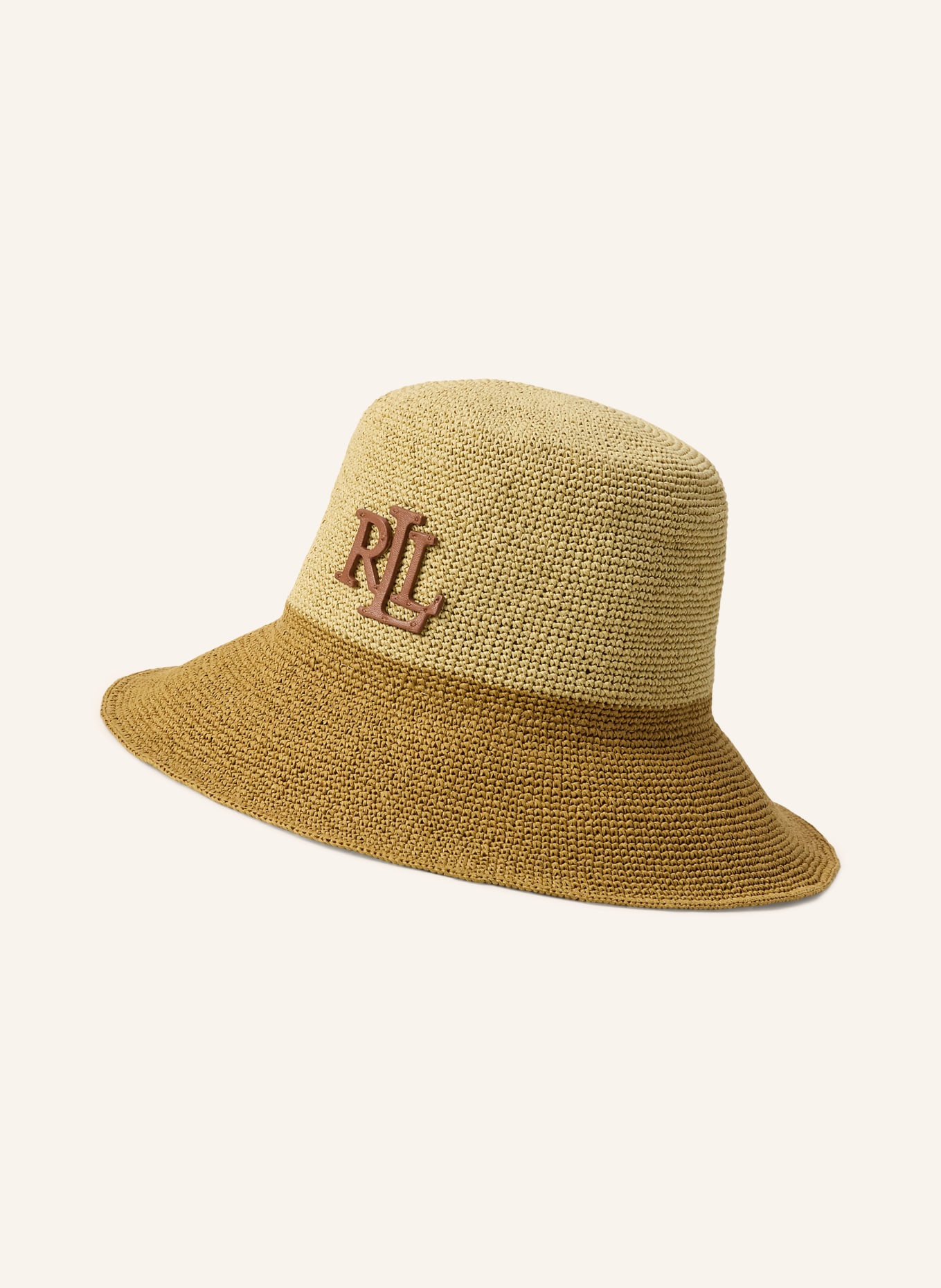 LAUREN RALPH LAUREN Bucket hat: CAMEL