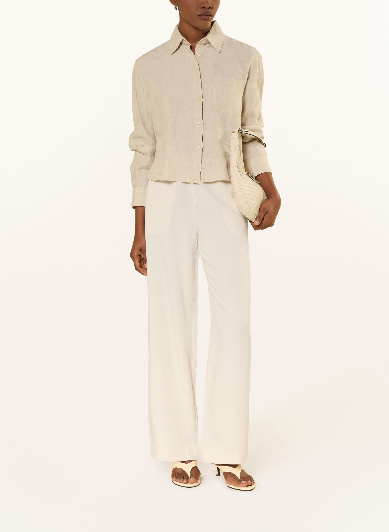 MSCH COPENHAGEN Hose MSCHDARIA im Jogging-Stil: BEIGE