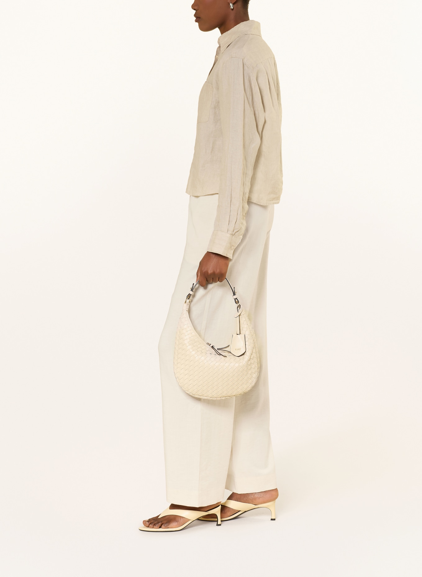 MSCH COPENHAGEN Hose MSCHDARIA im Jogging-Stil: BEIGE